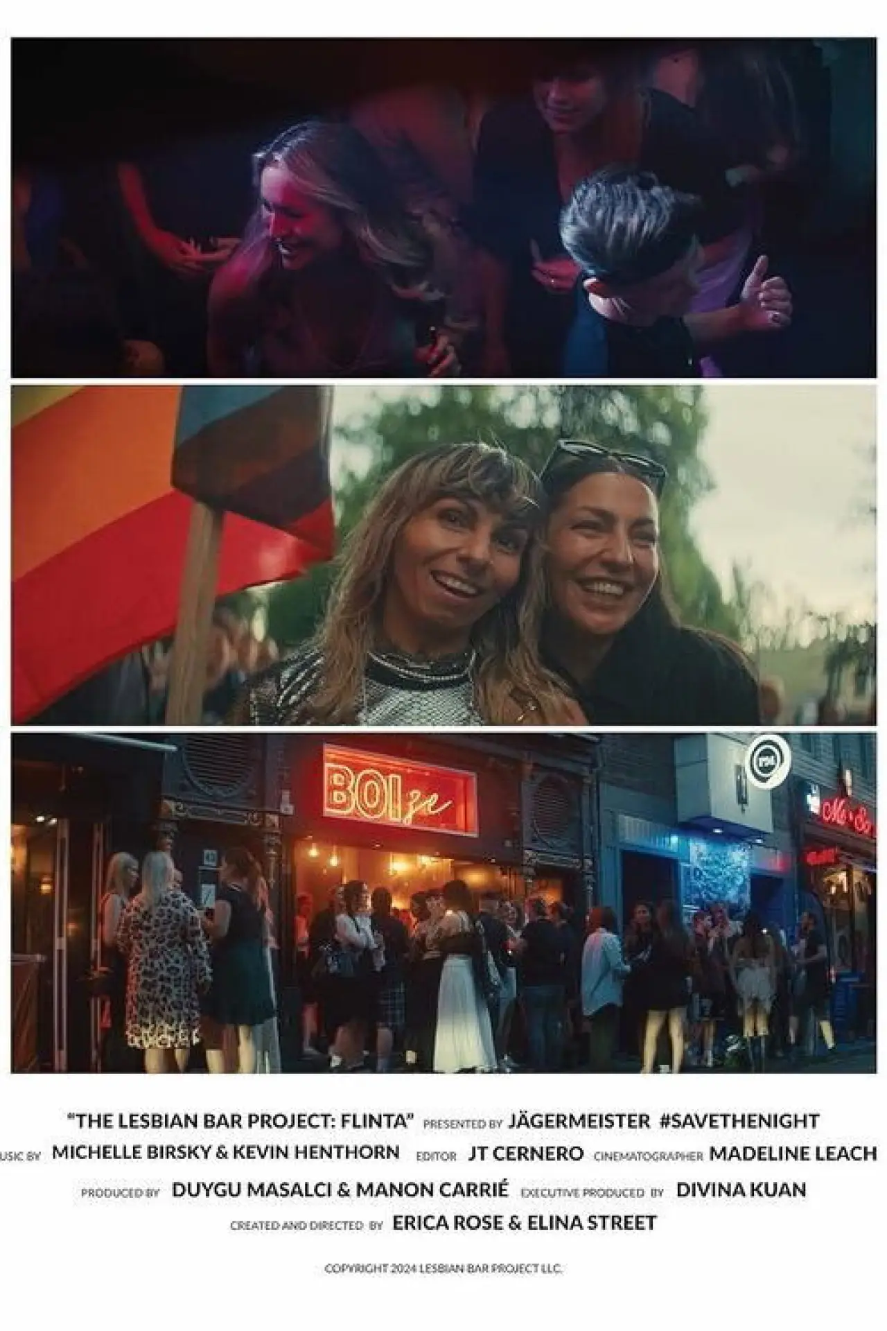 Постер к фильму "The Lesbian Bar Project: FLINTA"