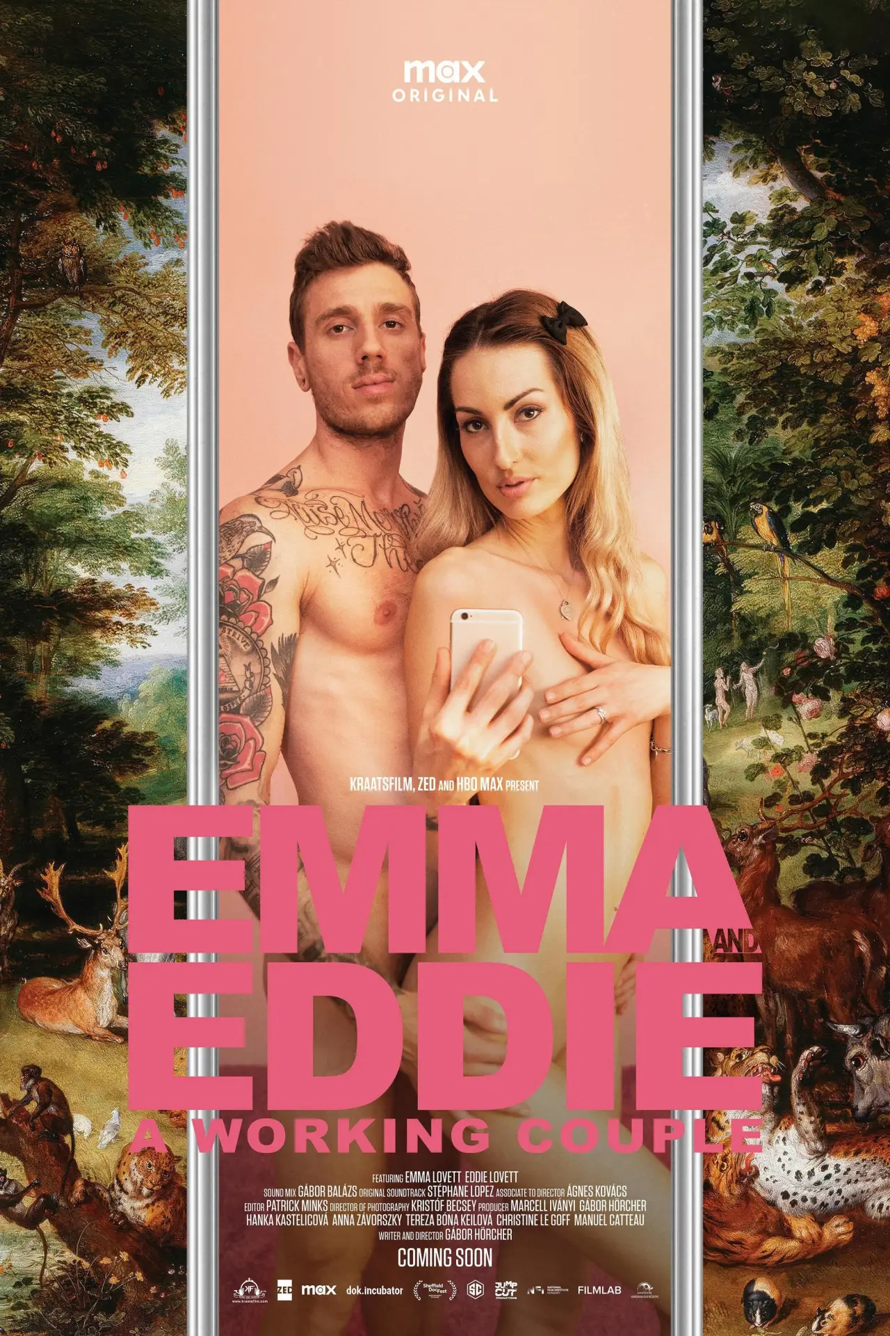 Постер к фильму "Emma és Eddie: A képen kívül"