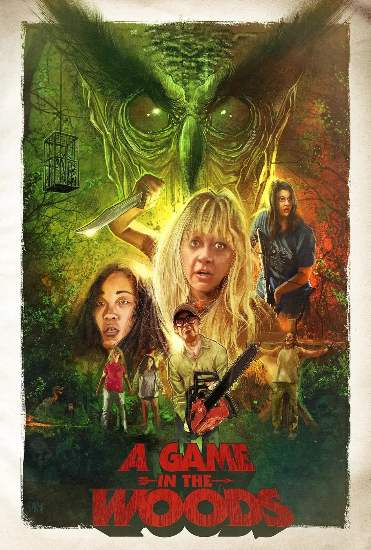 Постер к фильму "A Game in the Woods"