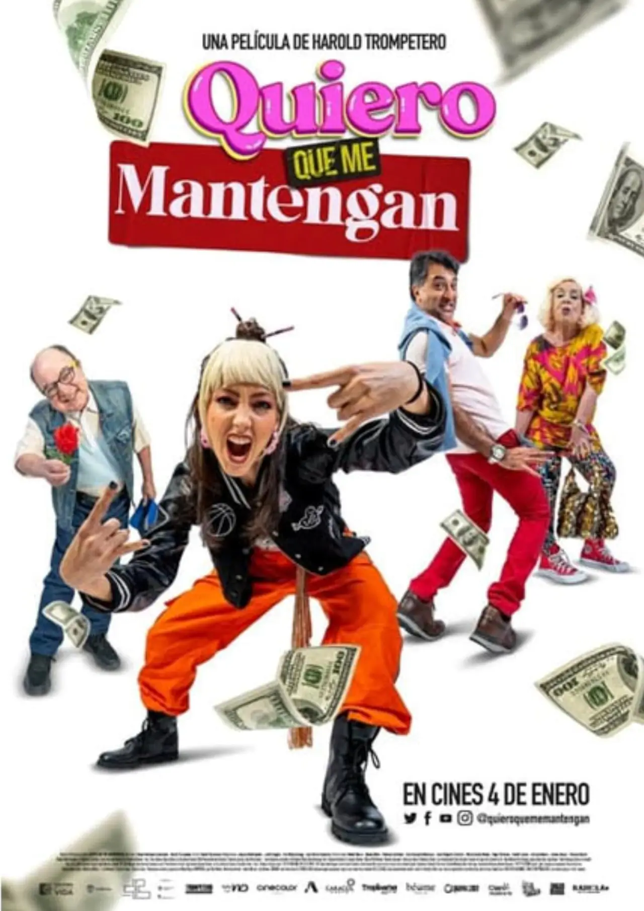 Постер к фильму "Quiero que me mantengan"