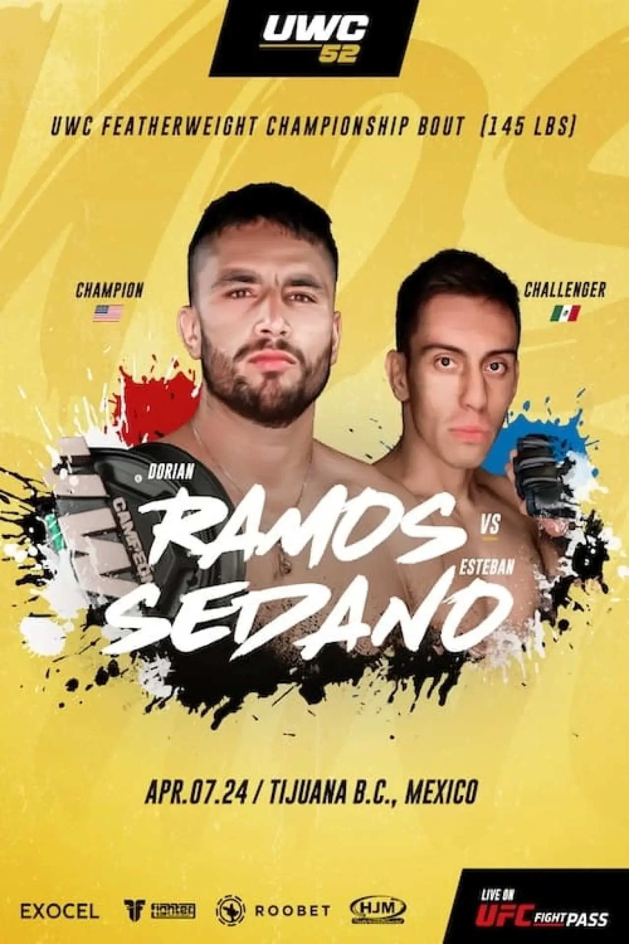 Постер к фильму "UWC 52: Ramos vs. Sedano"