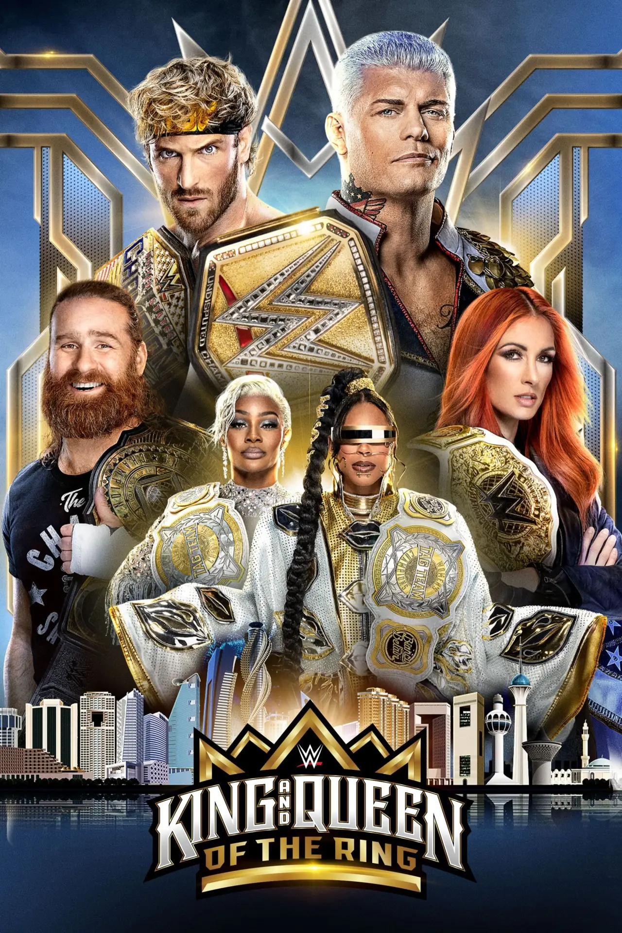 Постер к фильму "WWE King and Queen of the Ring"