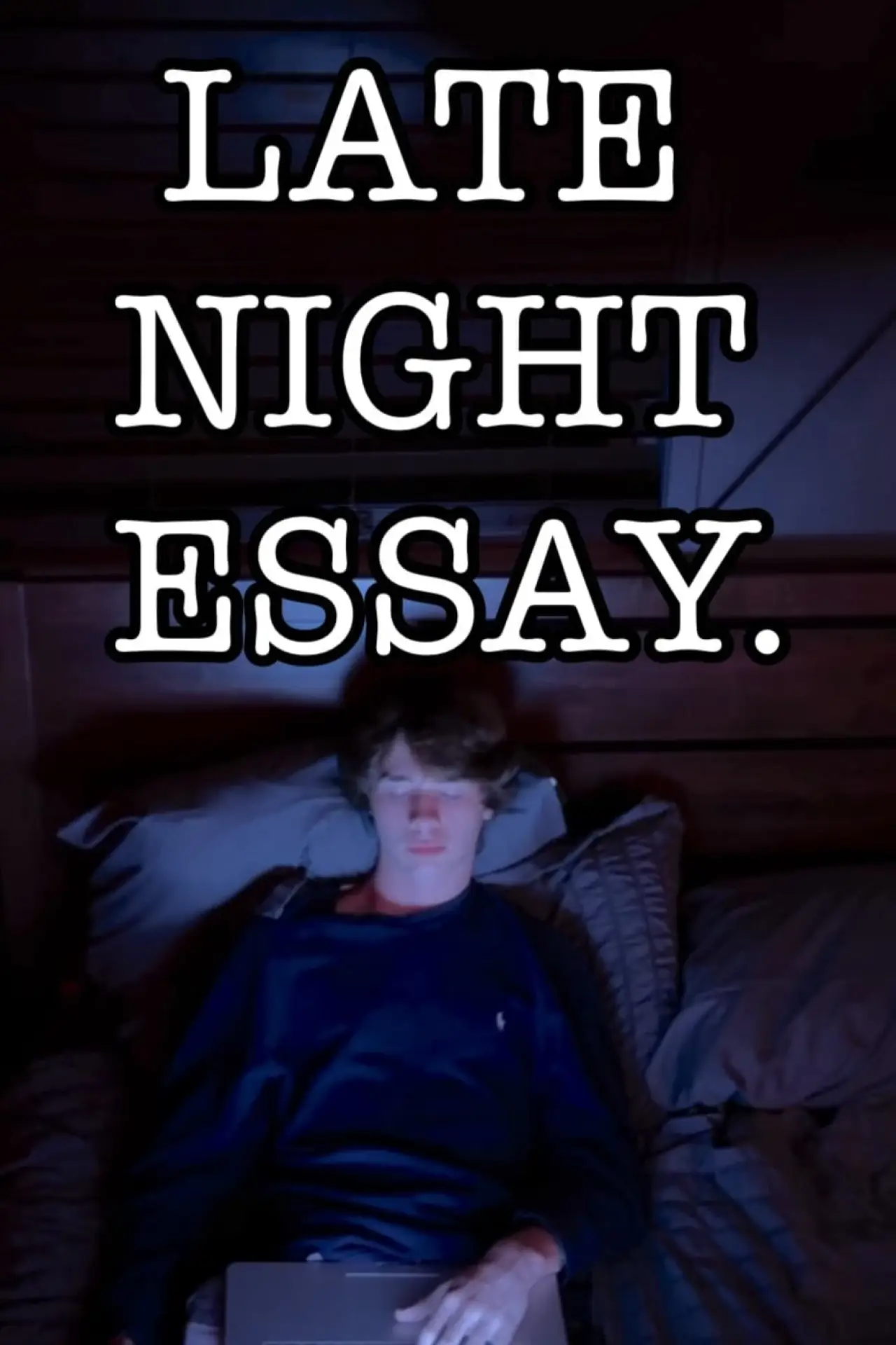 Постер к фильму "Late Night Essay"