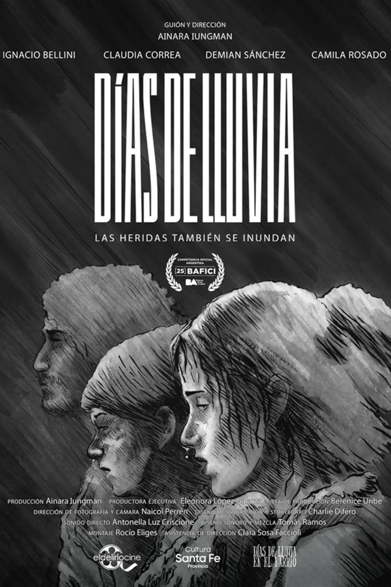 Постер к фильму "Días de lluvia"