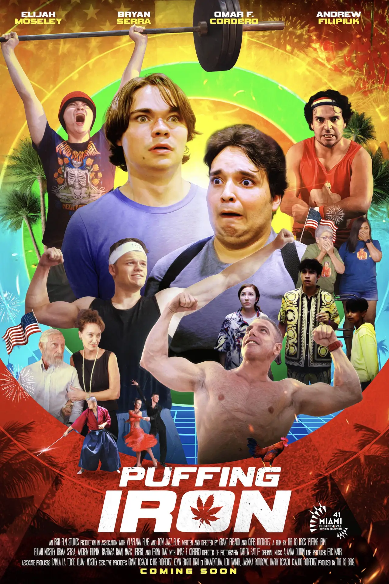Постер к фильму "Puffing Iron"