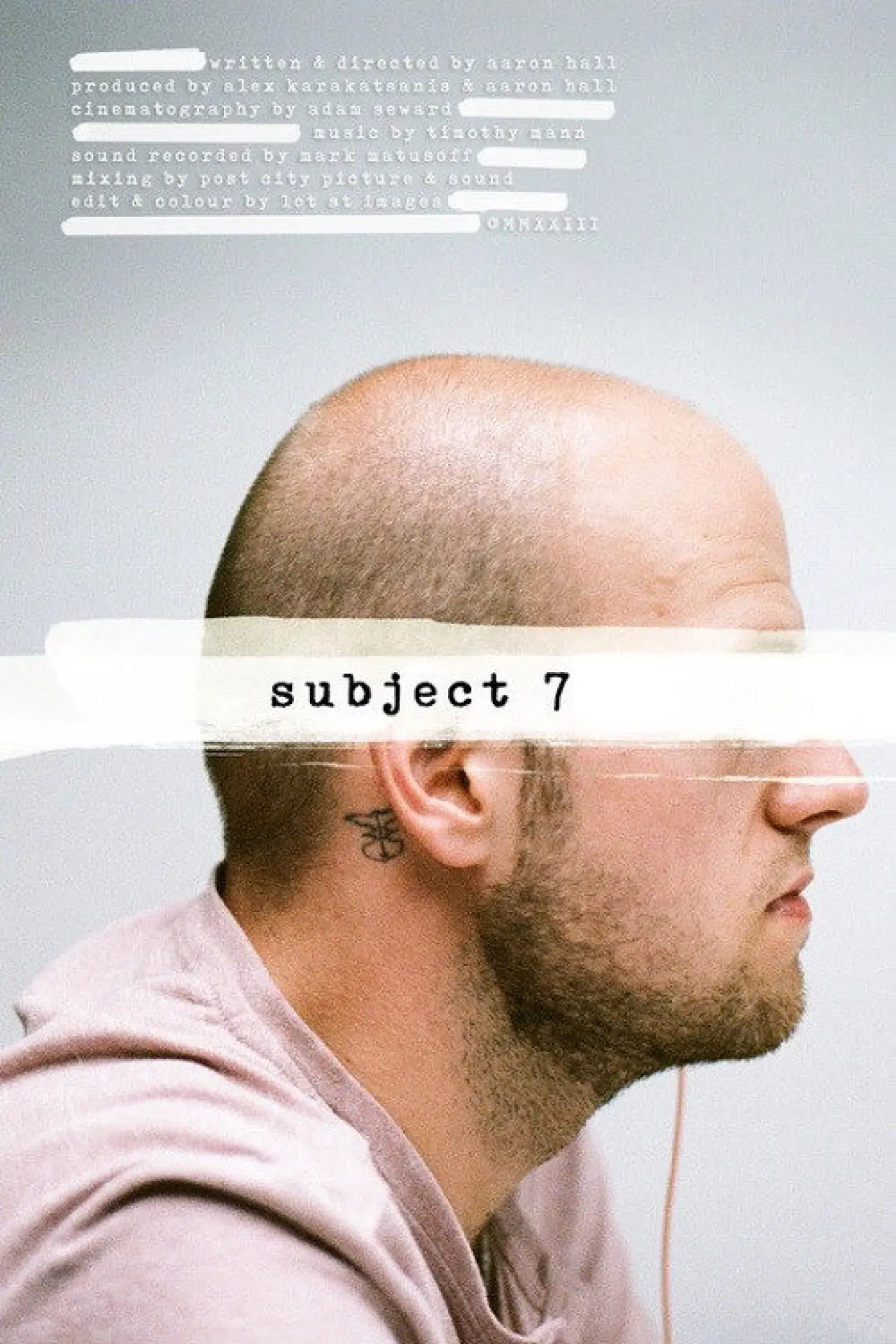 Постер к фильму "Subject 7"