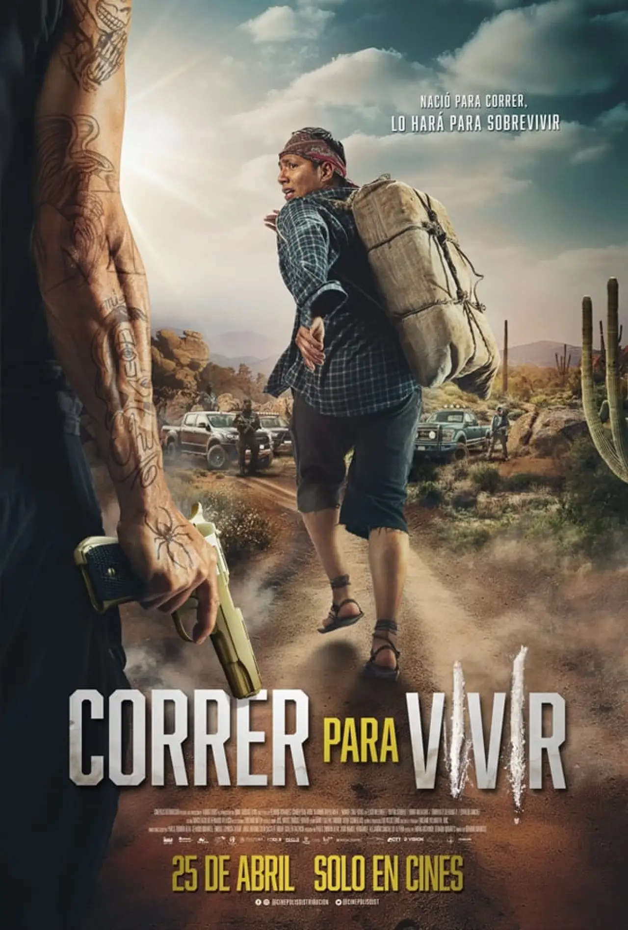 Постер к фильму "Correr Para Vivir"