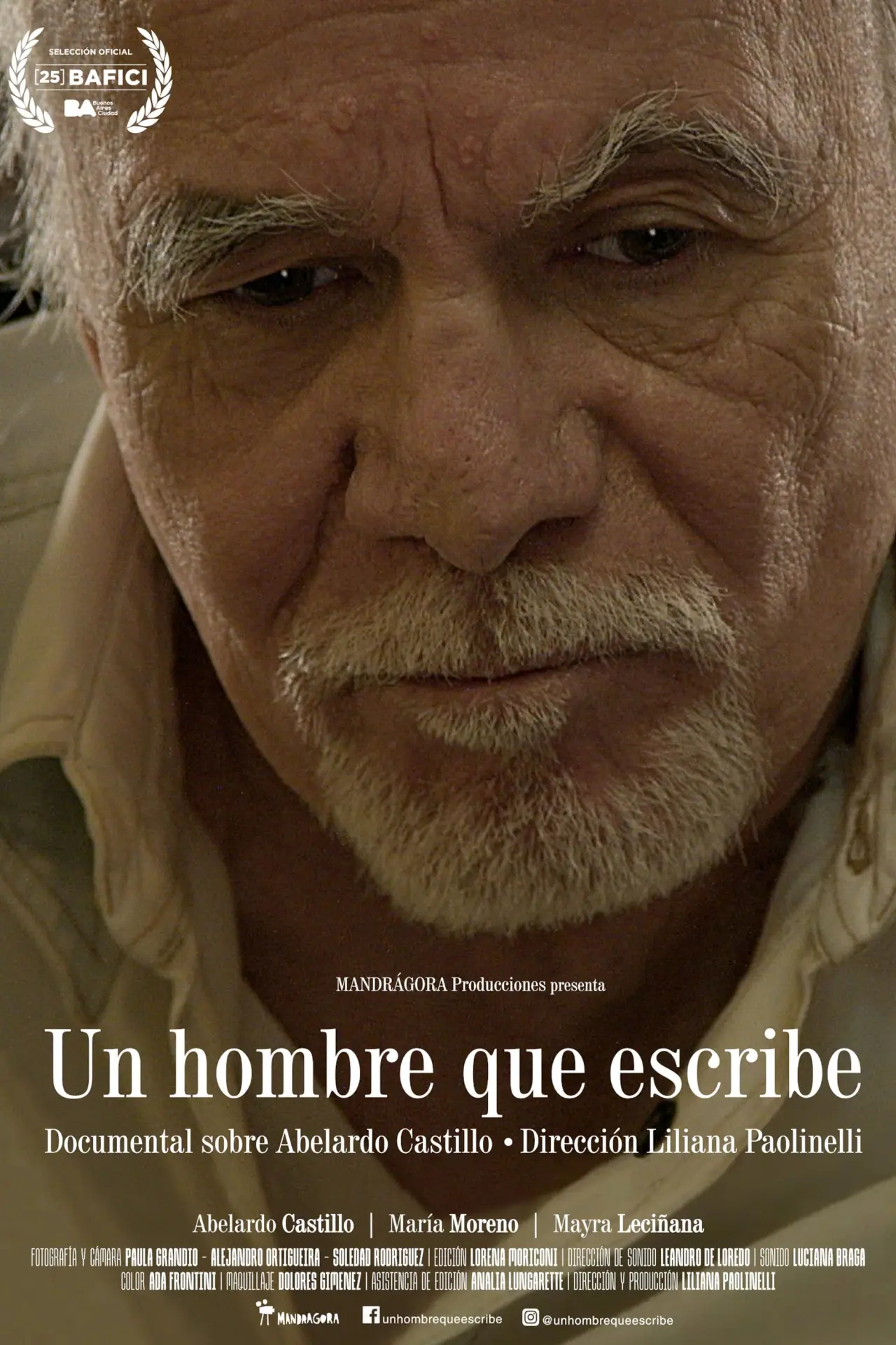 Постер к фильму "Un hombre que escribe"