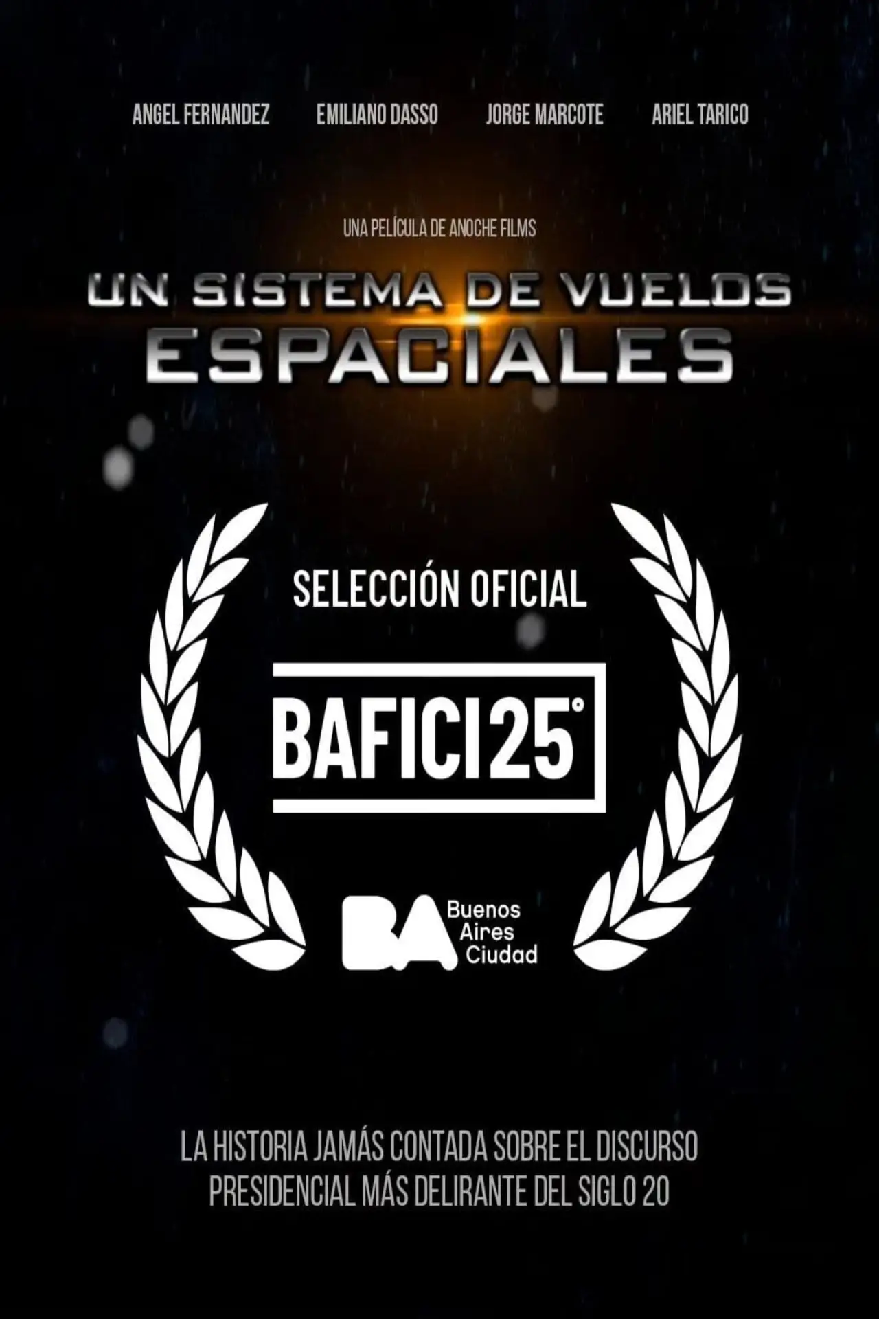 Постер к фильму "Un sistema de vuelos espaciales"