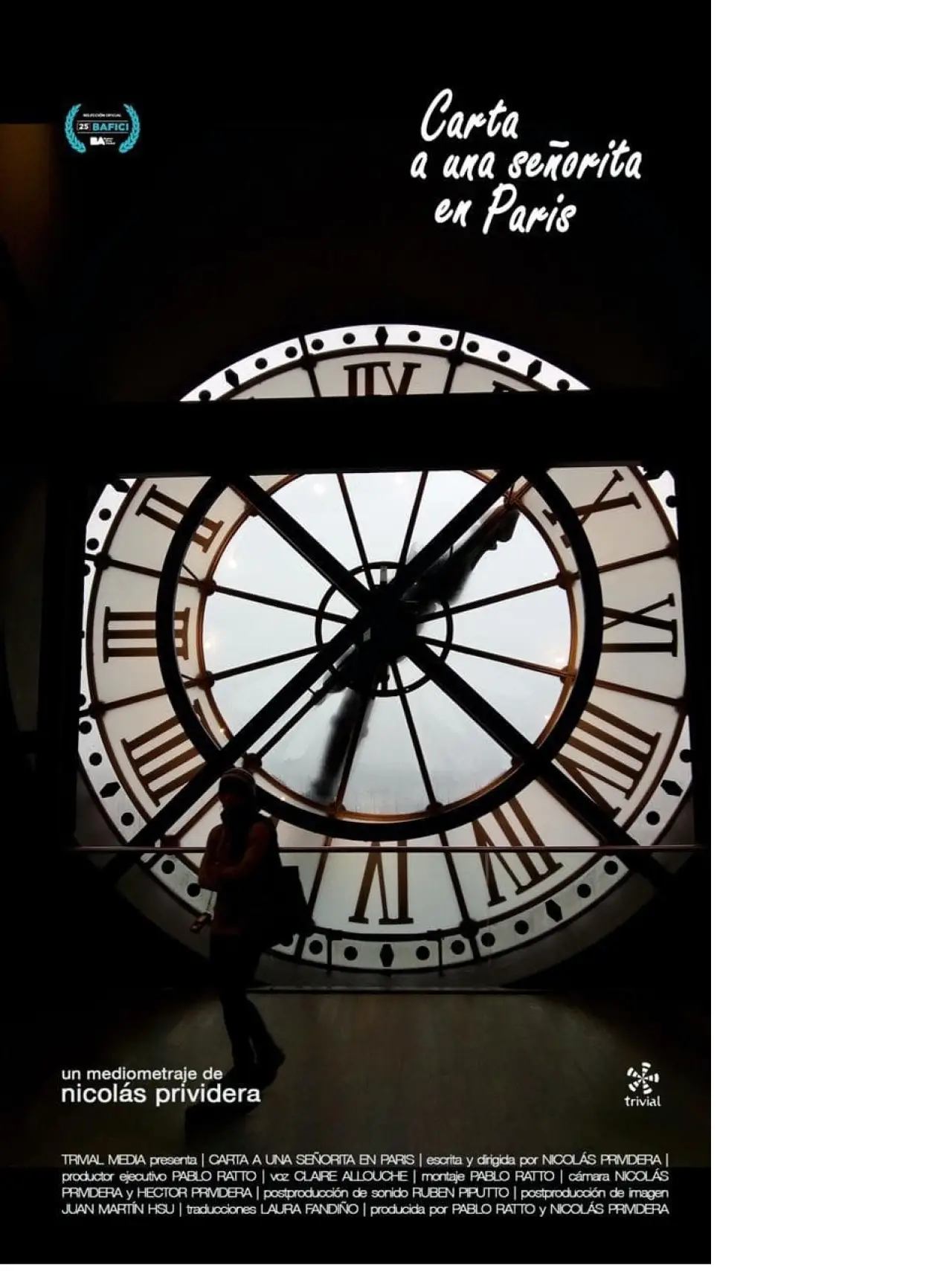 Постер к фильму "Carta a una señorita en París"