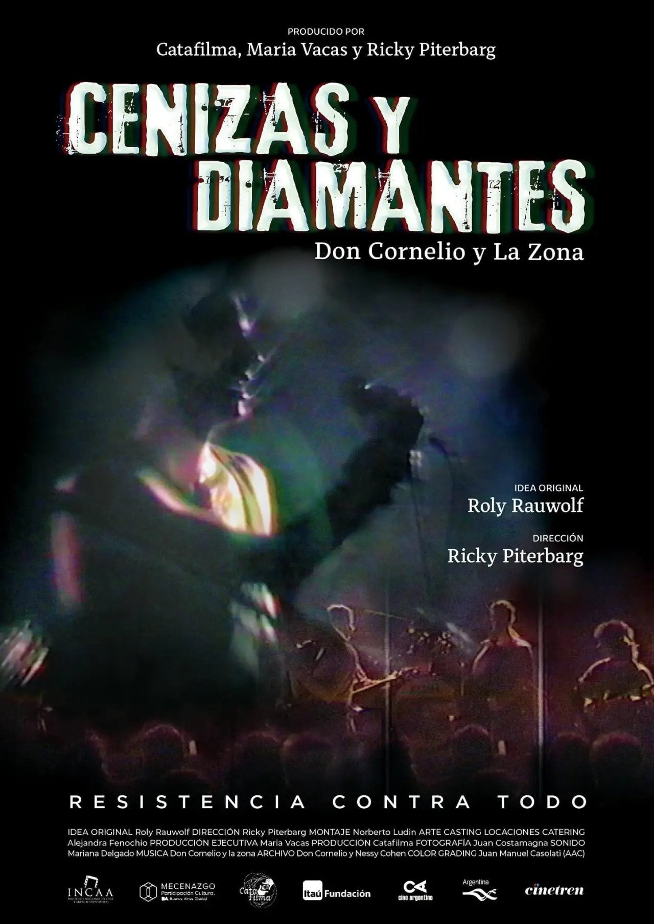 Постер к фильму "Cenizas y diamantes, la película de Don Cornelio y La Zona"