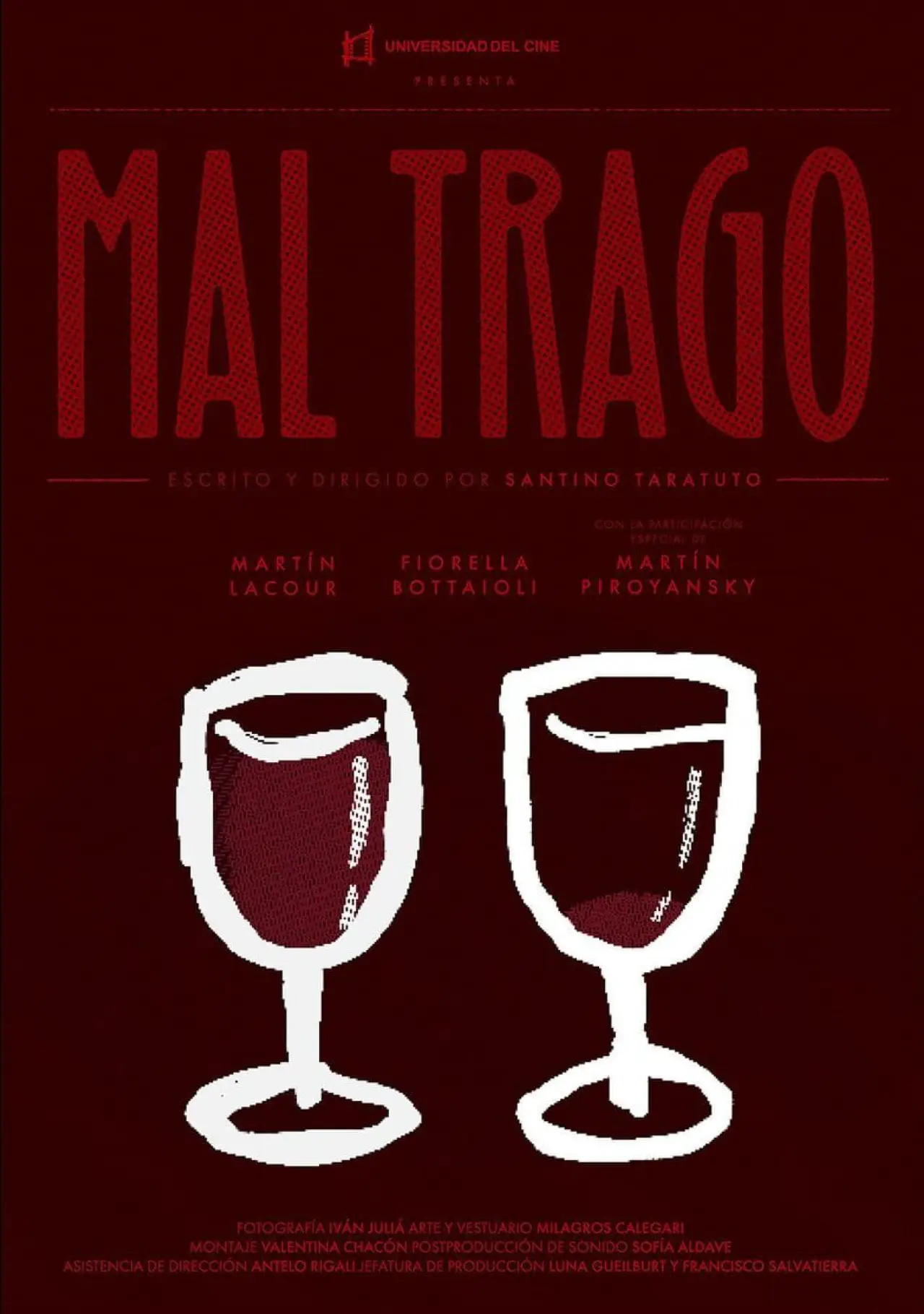 Постер к фильму "Mal trago"