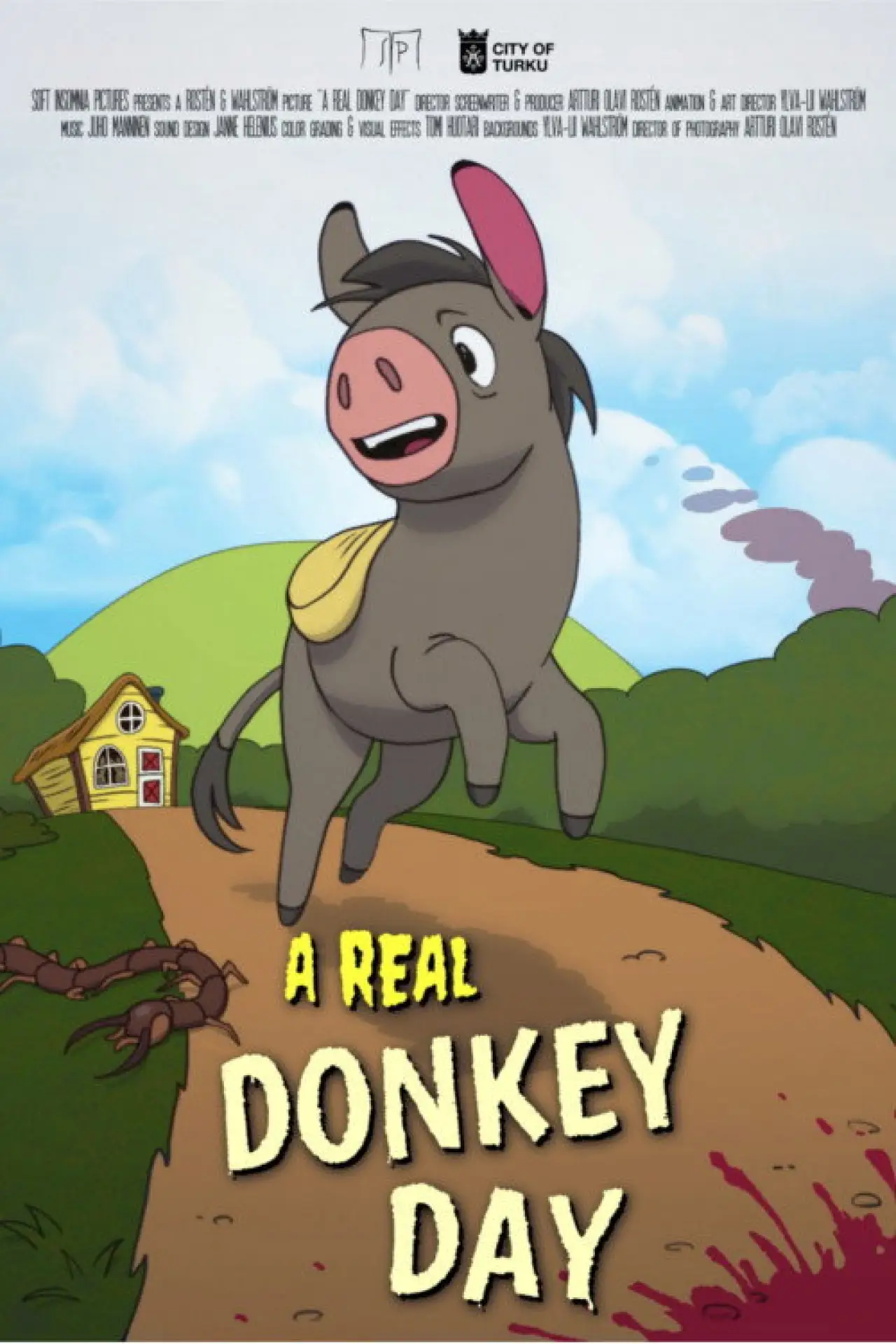 Постер к фильму "A Real Donkey Day"