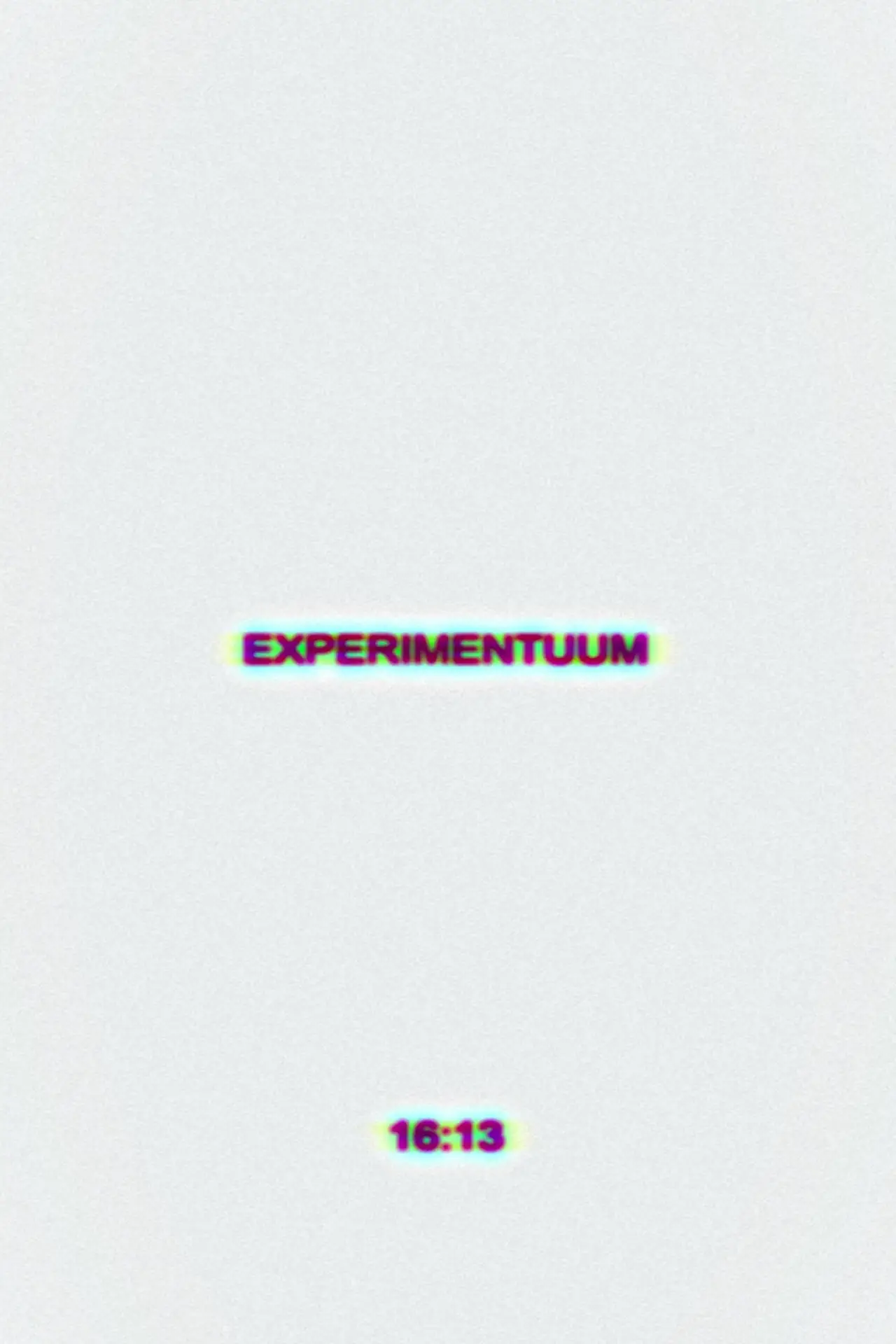 Постер к фильму "Experimentuum"