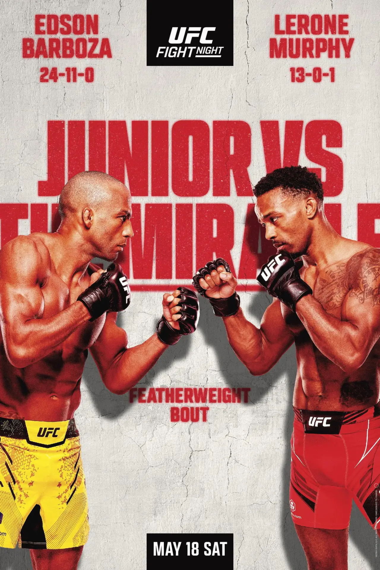 Постер к фильму "UFC Fight Night 241: Barboza vs. Murphy"