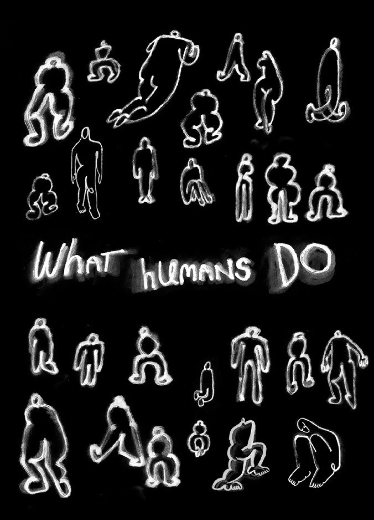 Постер к фильму "What Humans Do"