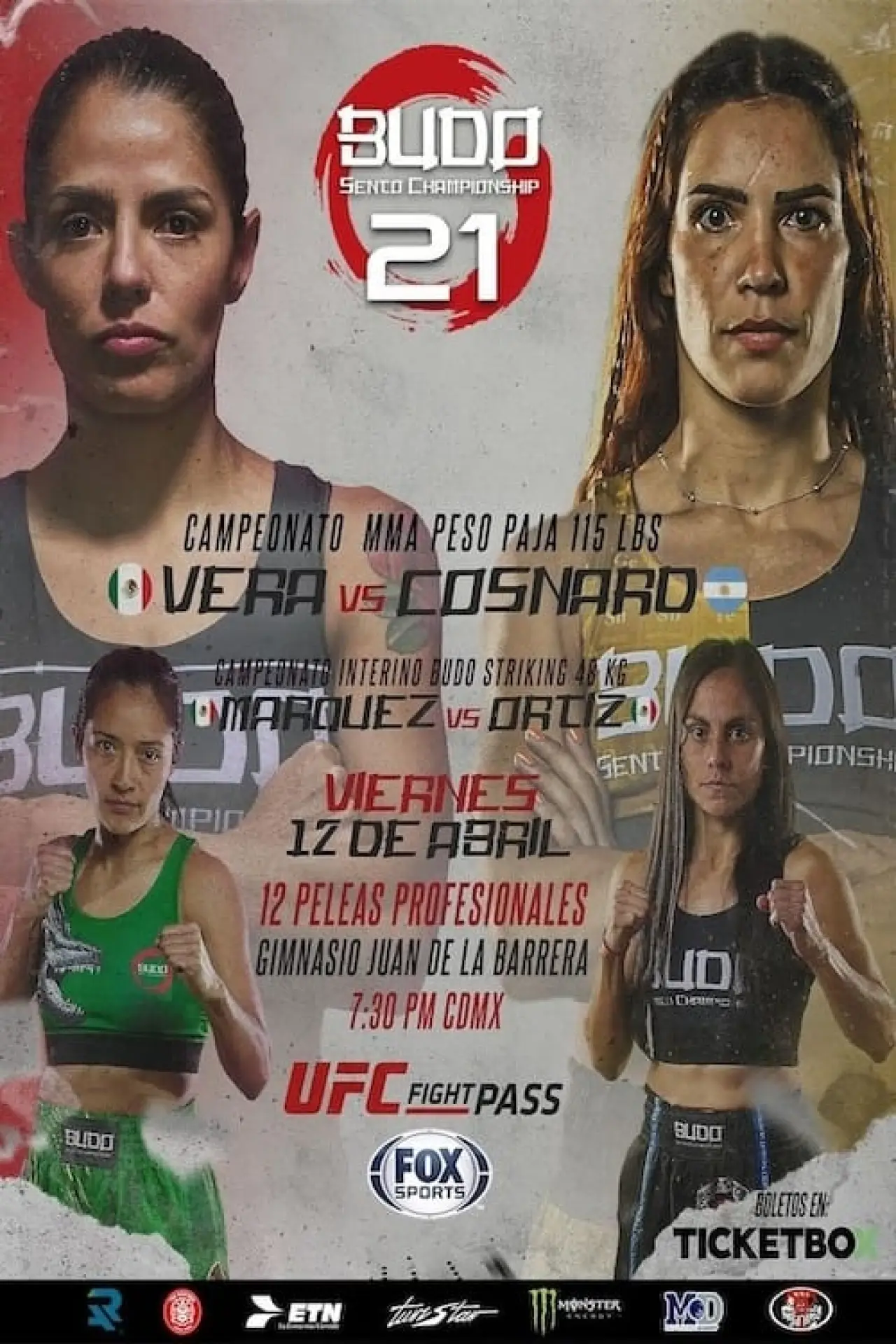 Постер к фильму "Budo Sento Championship 21"
