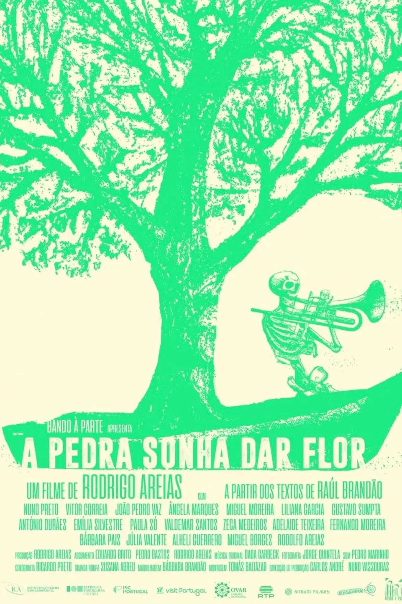 Постер к фильму "A Pedra Sonha Dar Flor"