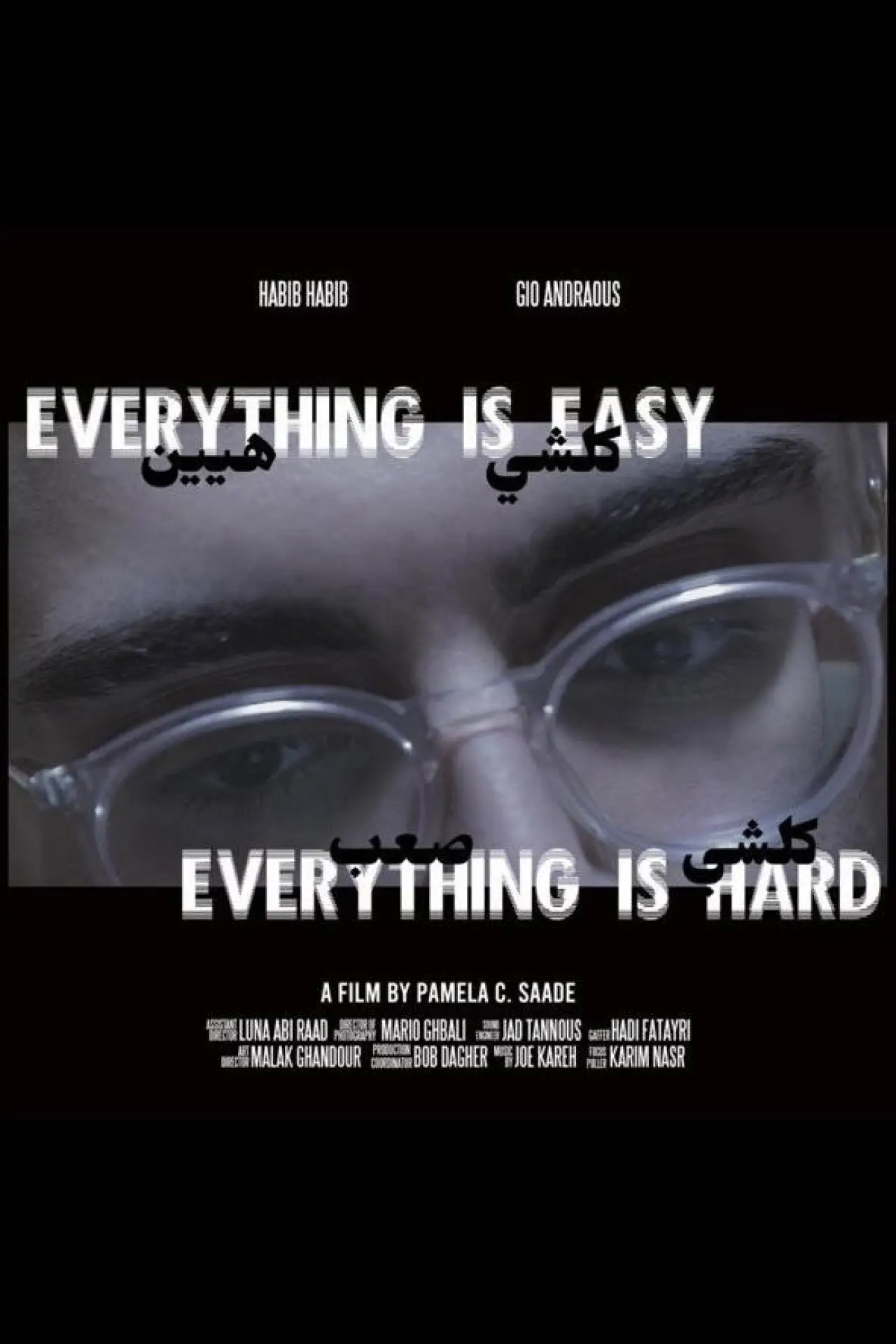 Постер к фильму "Everything Is Easy, Everything Is Hard"
