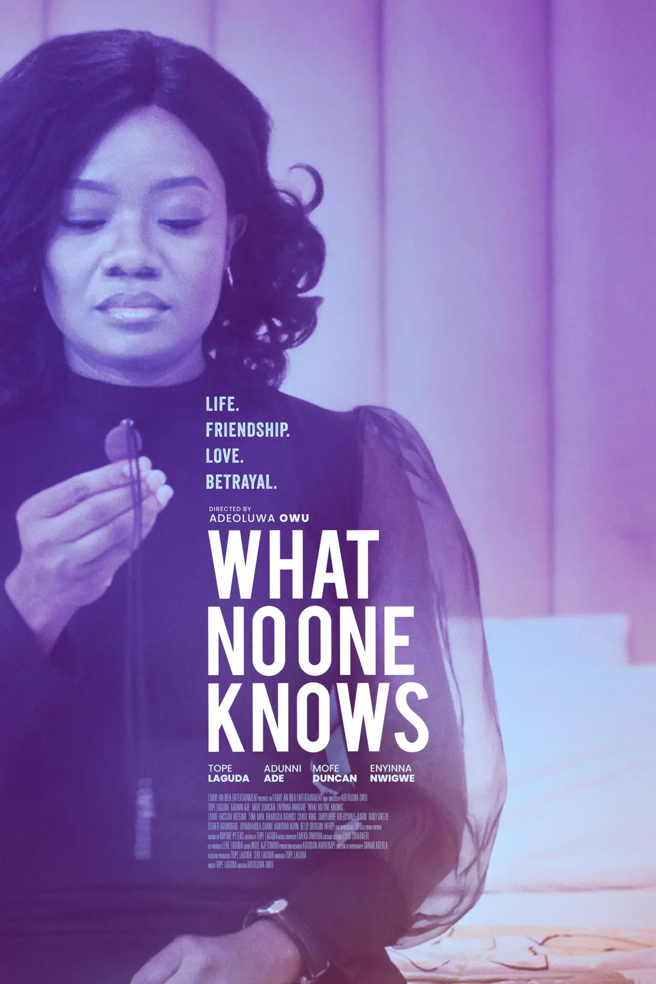 Постер к фильму "What No One Knows"