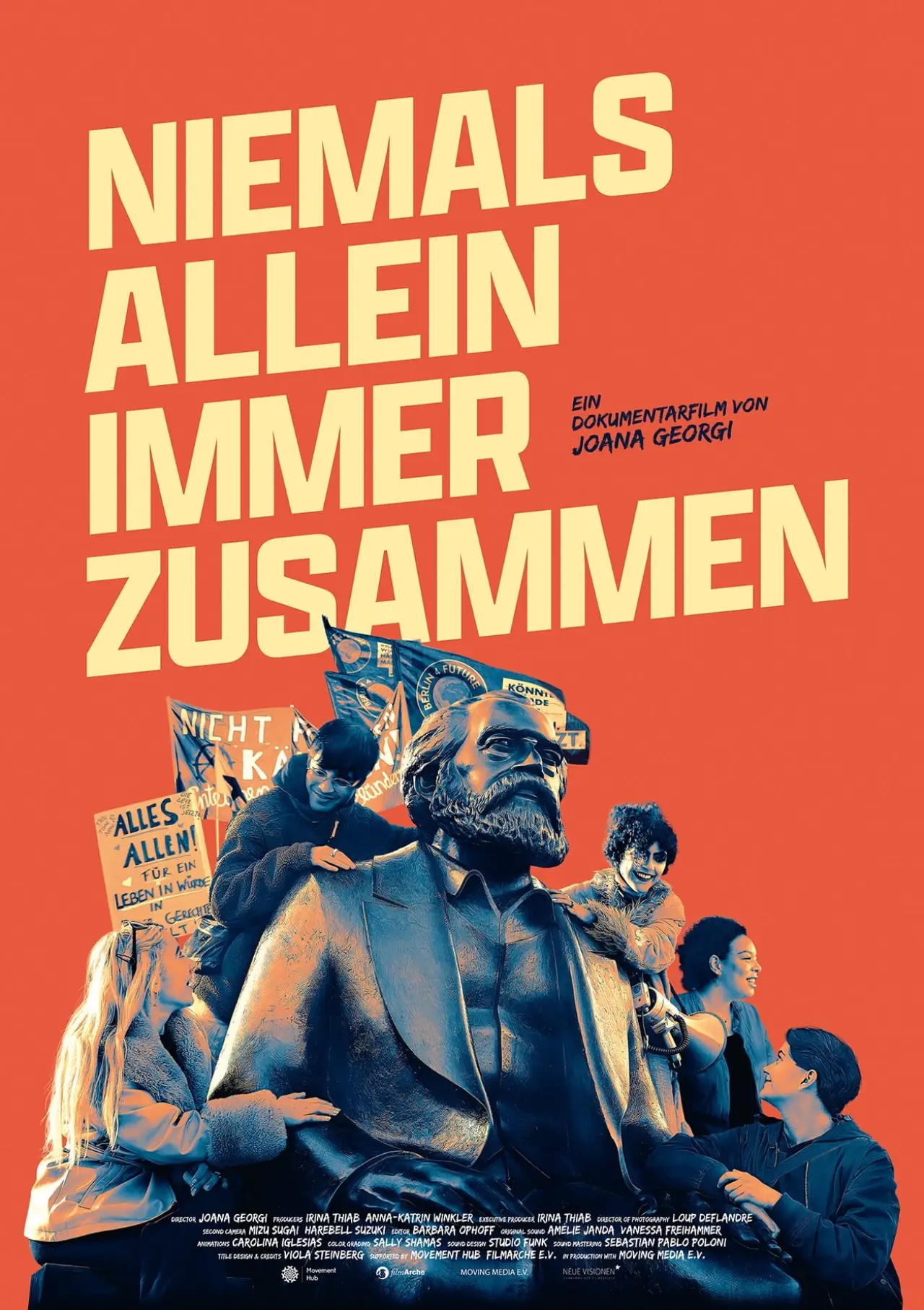 Постер к фильму "Niemals allein, immer zusammen"