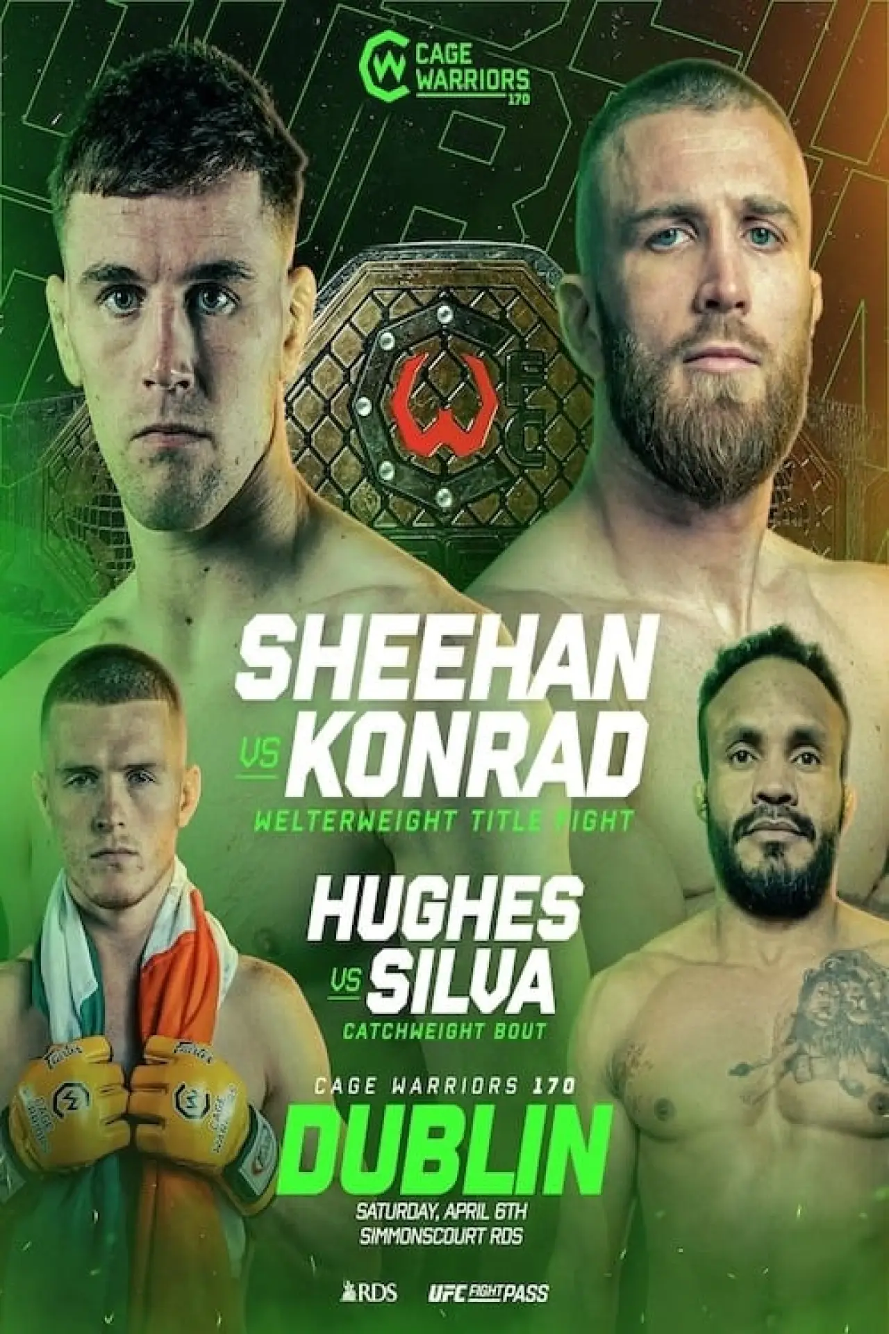 Постер к фильму "Cage Warriors 170: Dublin"