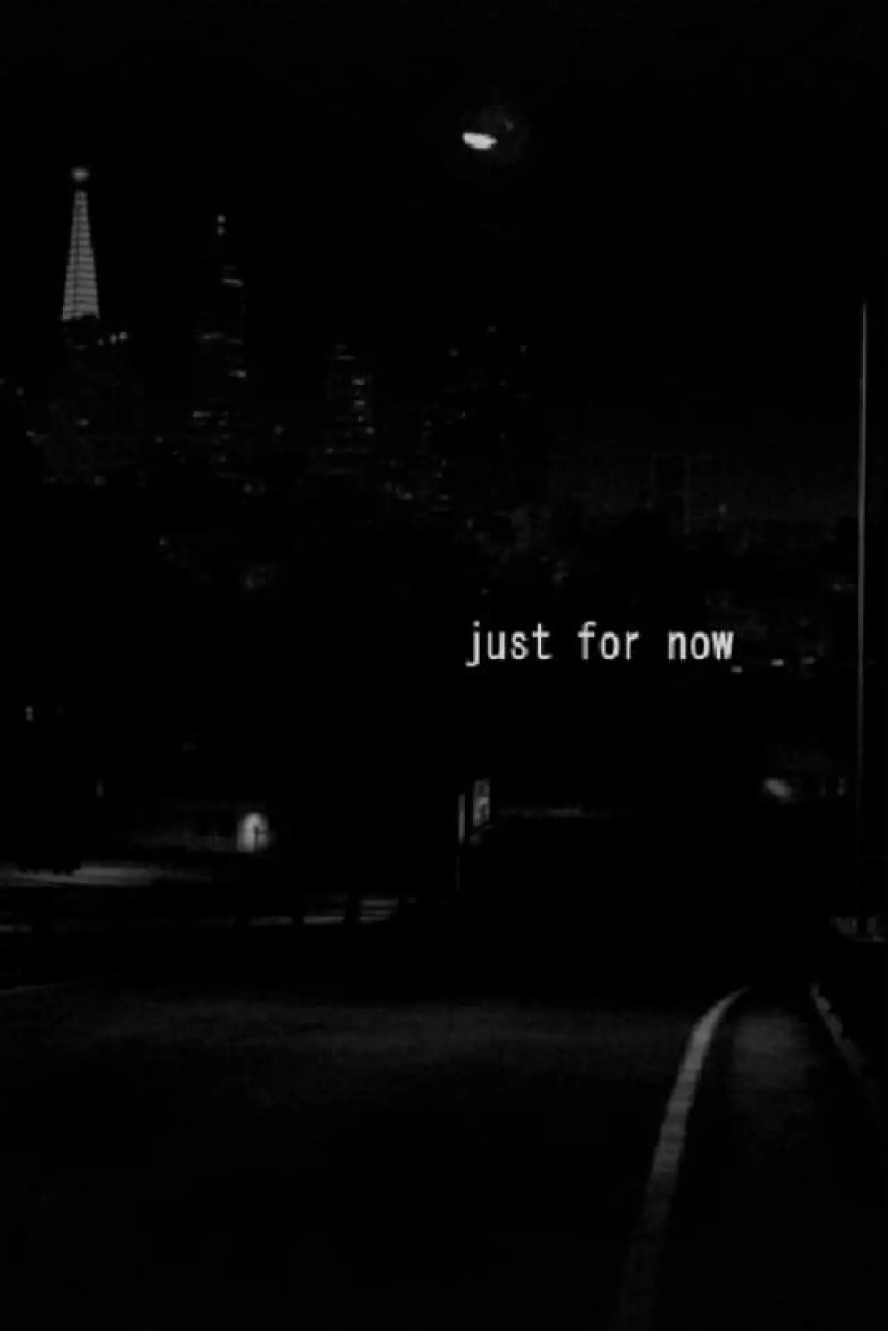 Постер к фильму "just for now"