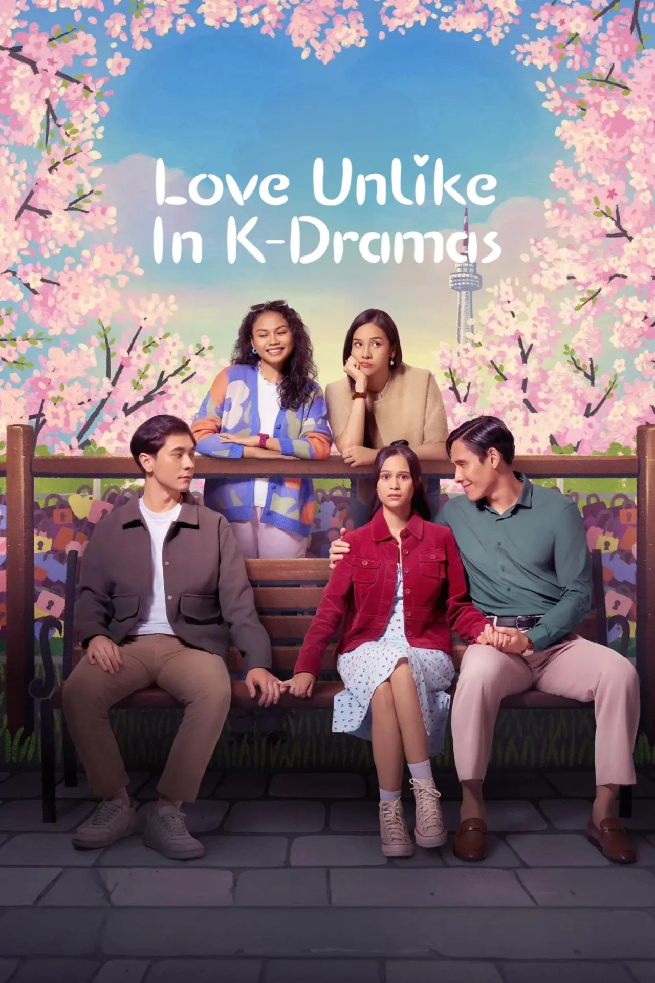 Постер к фильму "Cinta Tak Seindah Drama Korea"