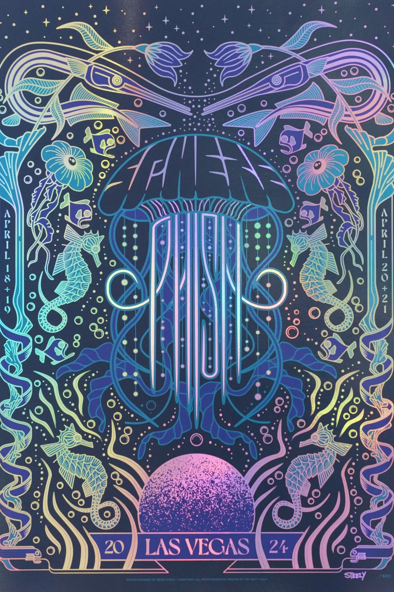 Постер к фильму "PHISH: 2024-04-18 SPHERE LAS VEGAS, NV"