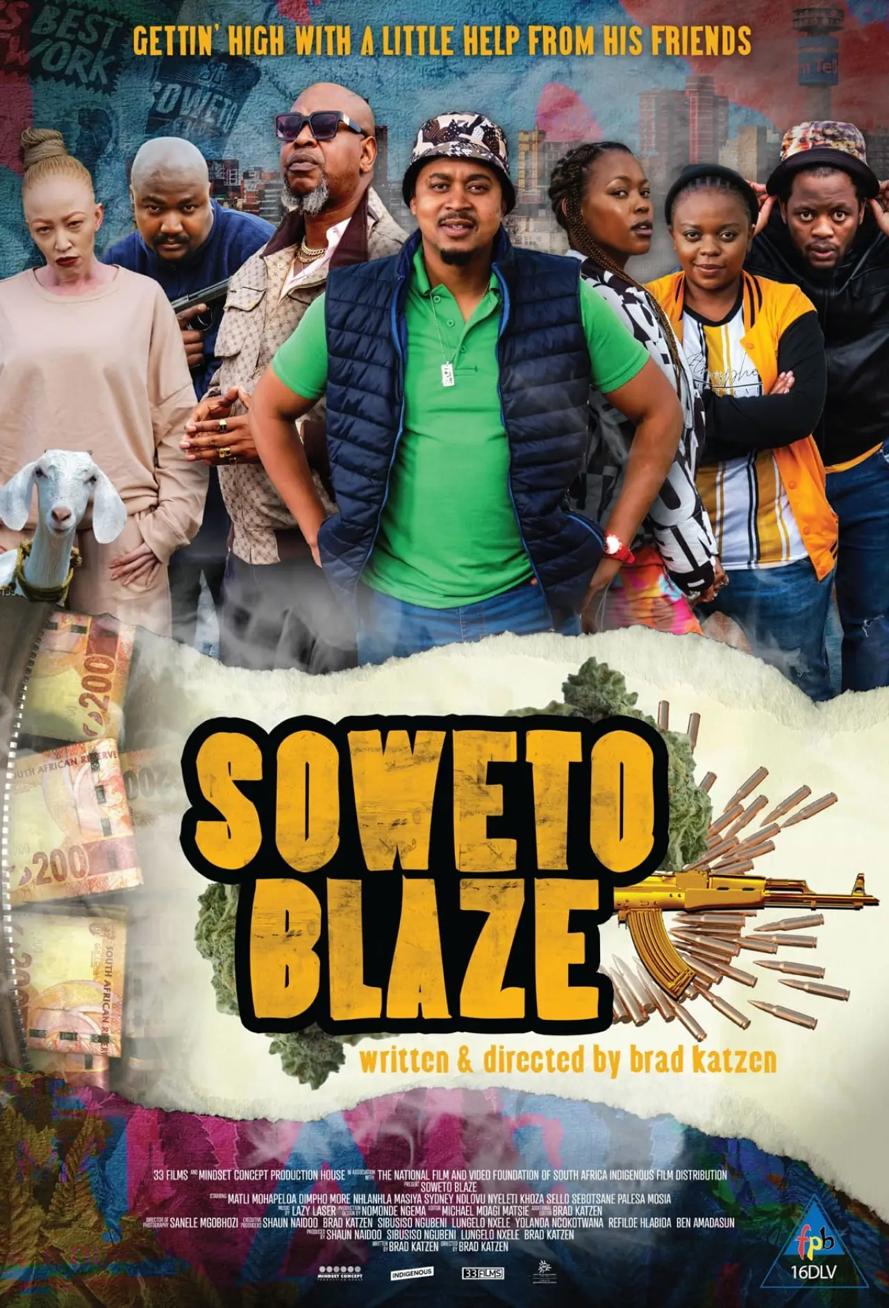Постер к фильму "Soweto Blaze"