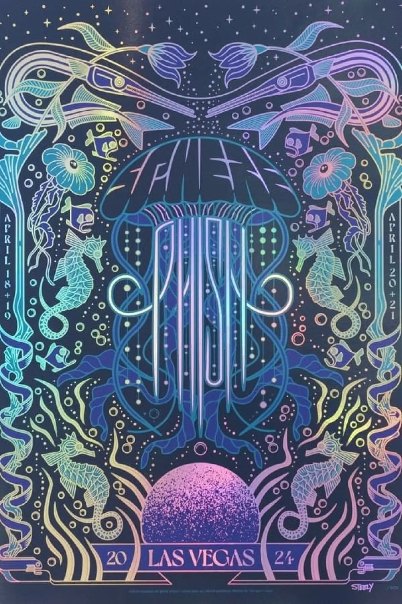 Постер к фильму "PHISH: 2024-04-19 SPHERE LAS VEGAS, NV"