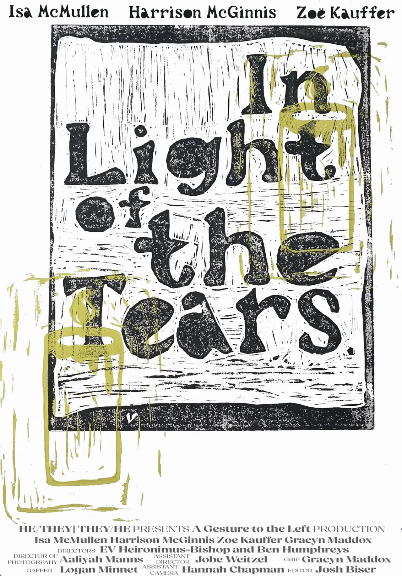 Постер к фильму "In Light of the Tears"