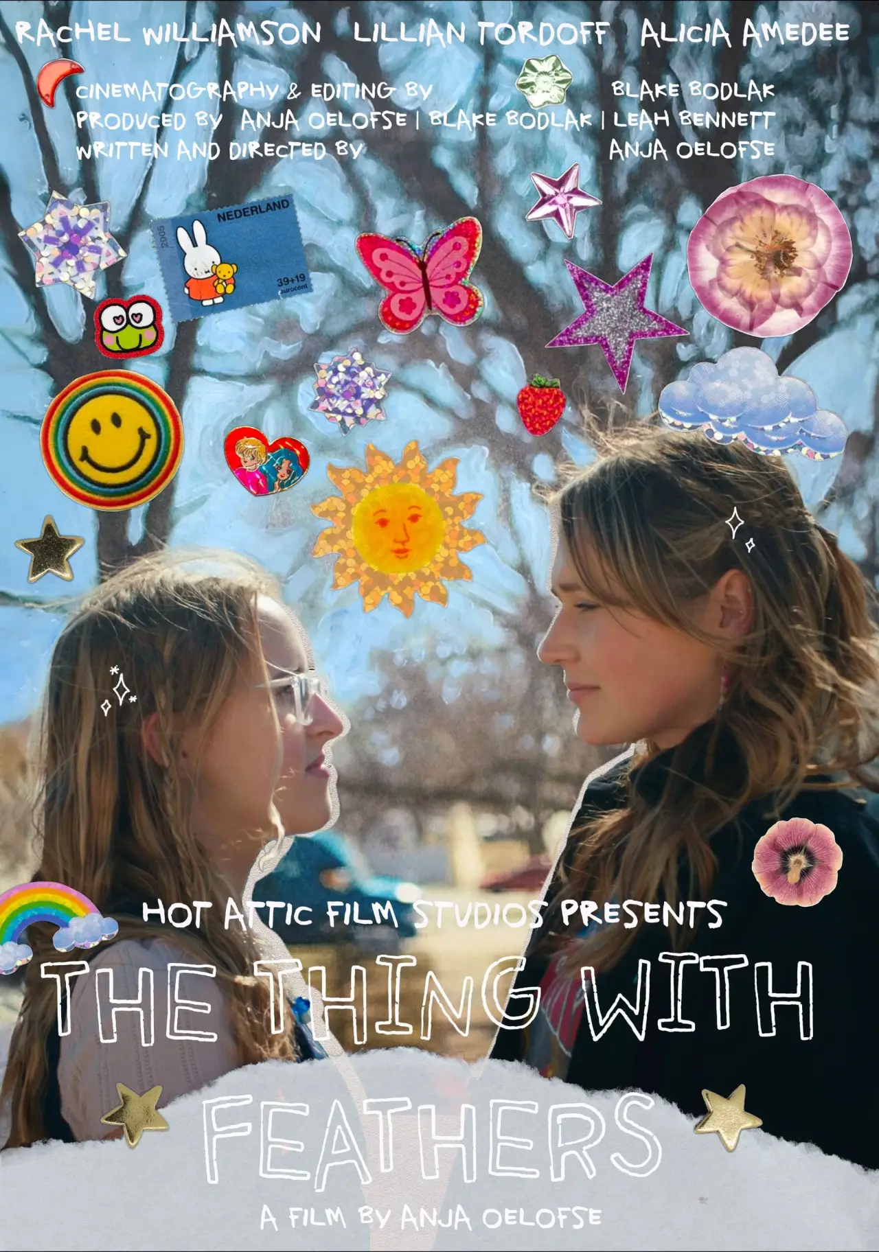 Постер к фильму "The Thing With Feathers"