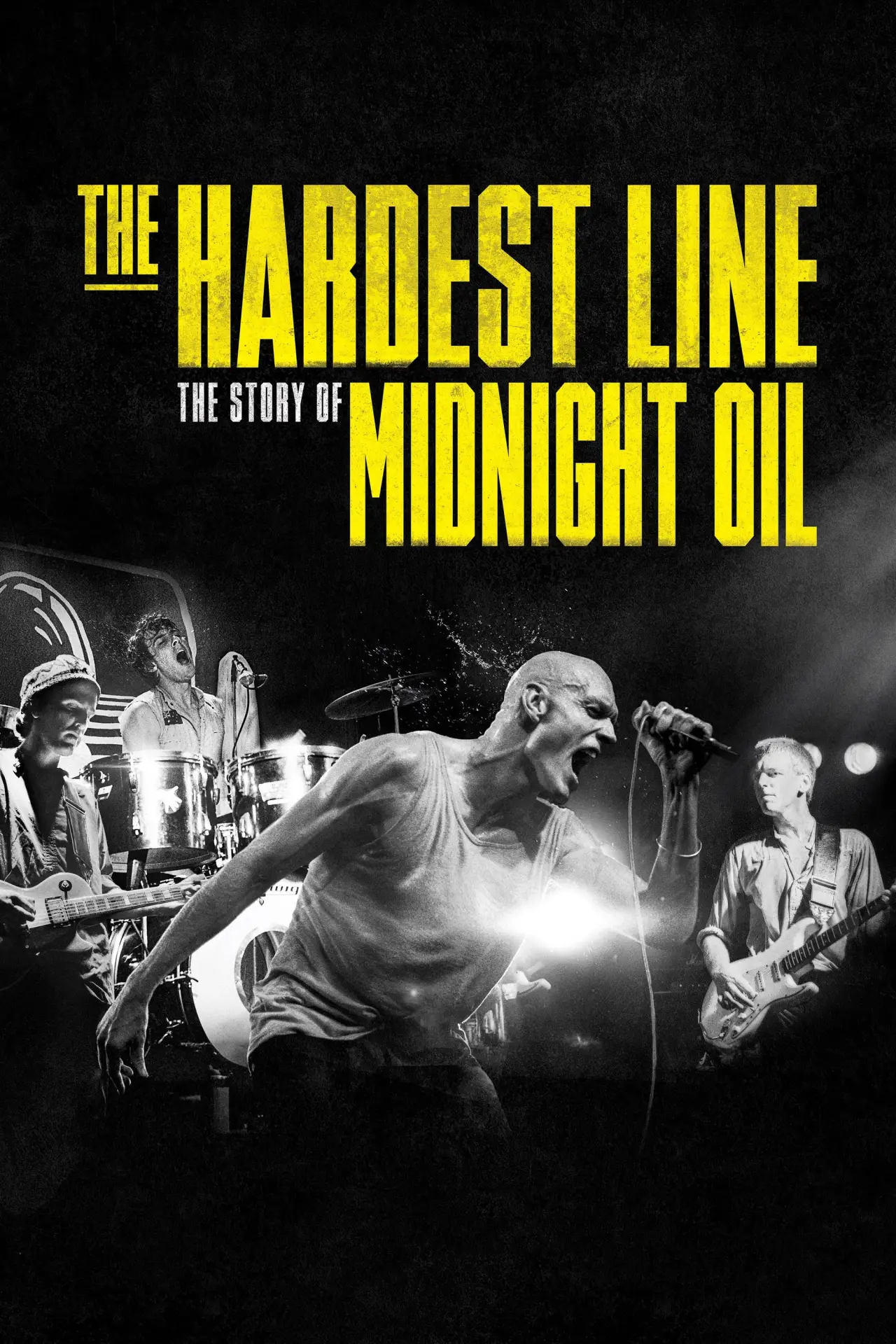 Постер к фильму "Midnight Oil: The Hardest Line"