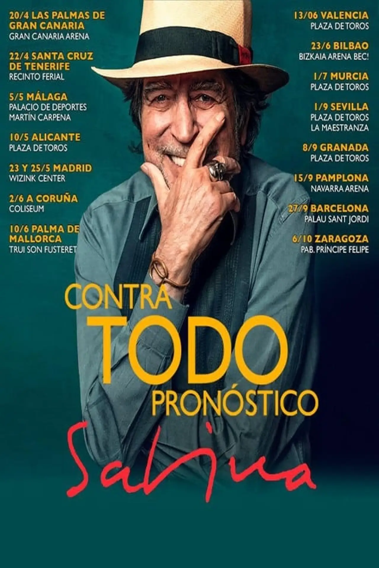 Постер к фильму "Joaquín Sabina: Contra todo pronóstico"