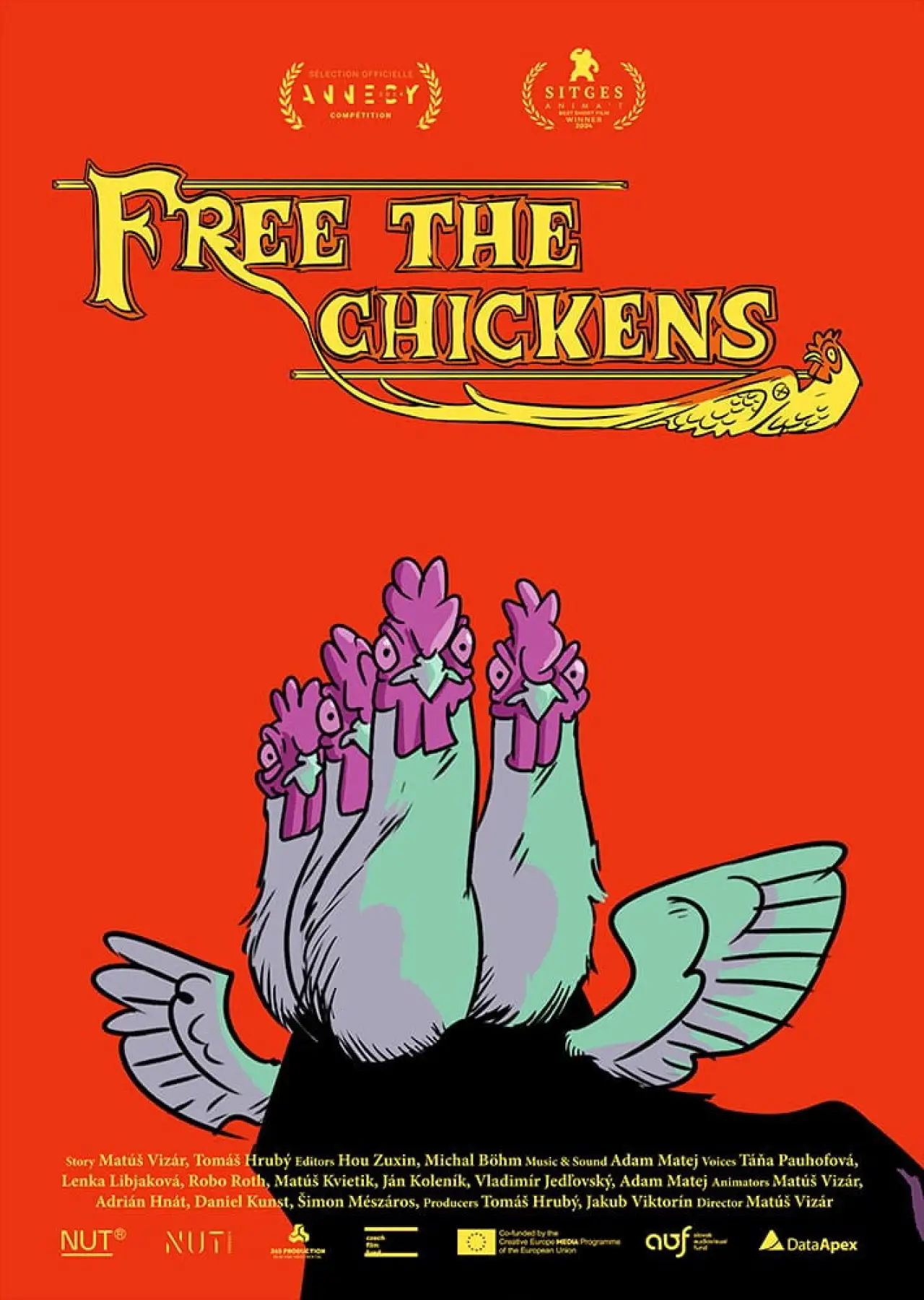 Постер к фильму "Free the Chickens"