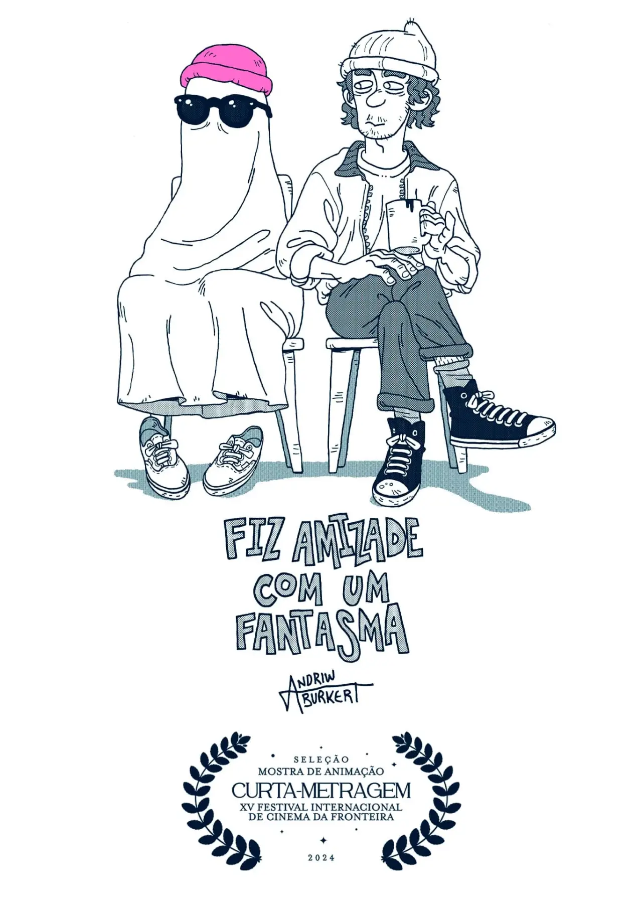 Постер к фильму "Fiz Amizade com um Fantasma"