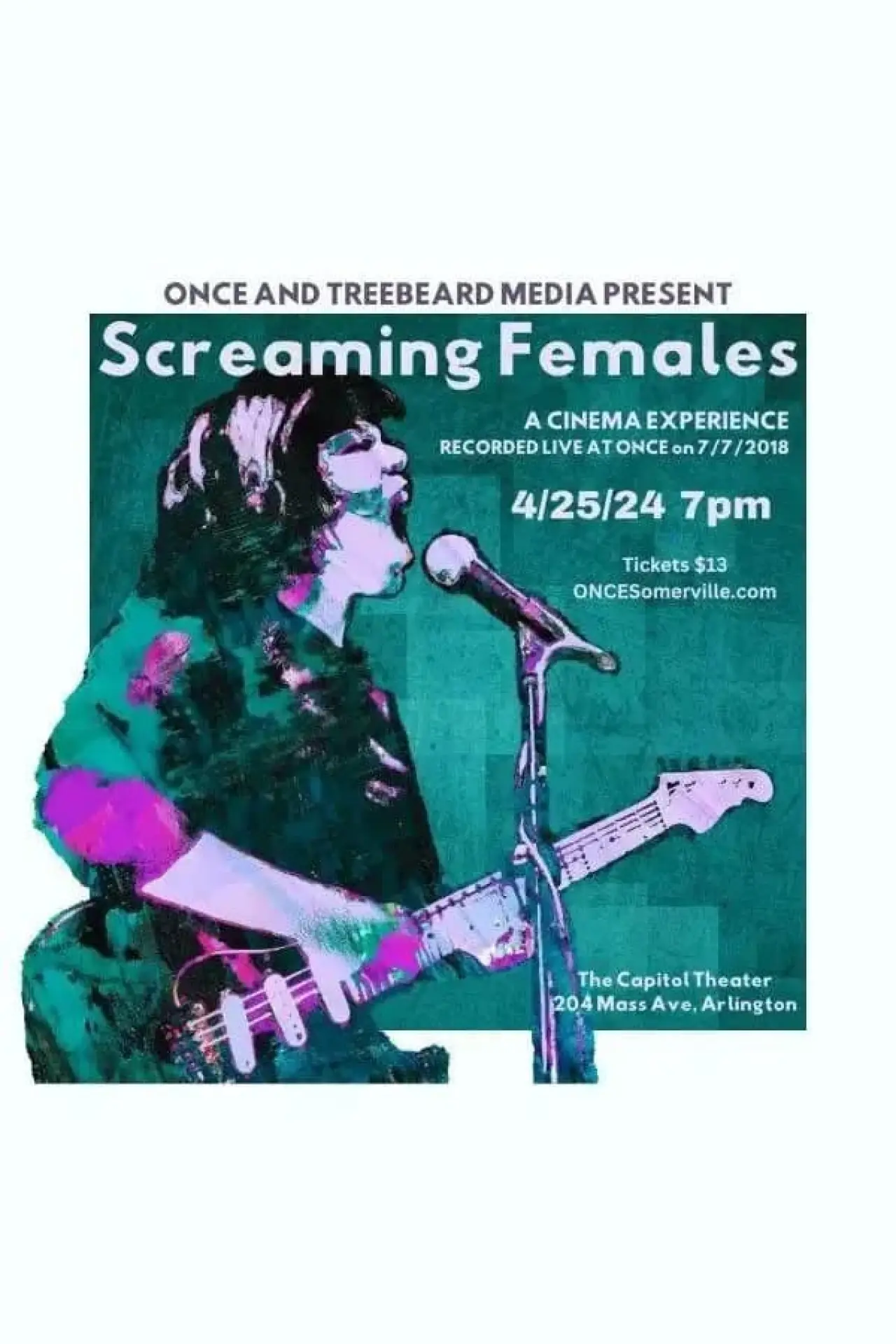 Постер к фильму "Screaming Females: A Cinema Experience"
