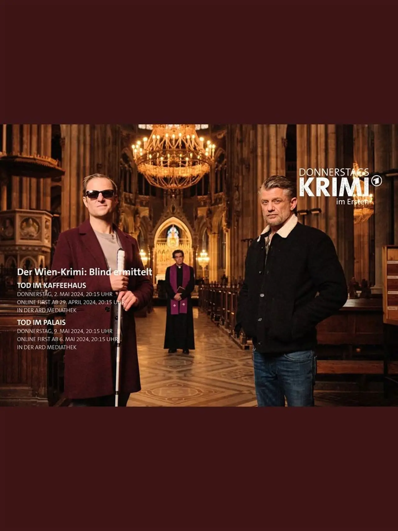 Постер к фильму "Blind ermittelt: Tod im Kaffeehaus"