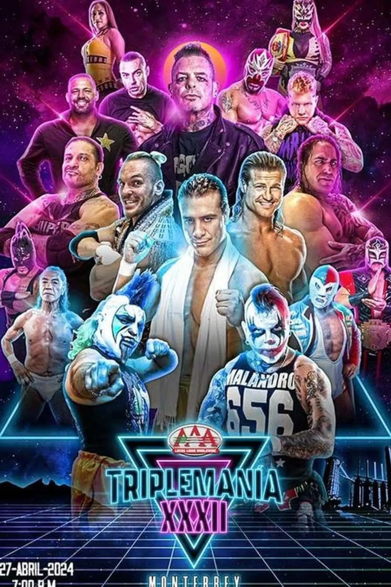 Постер к фильму "AAA Triplemania XXXII: Monterrey"