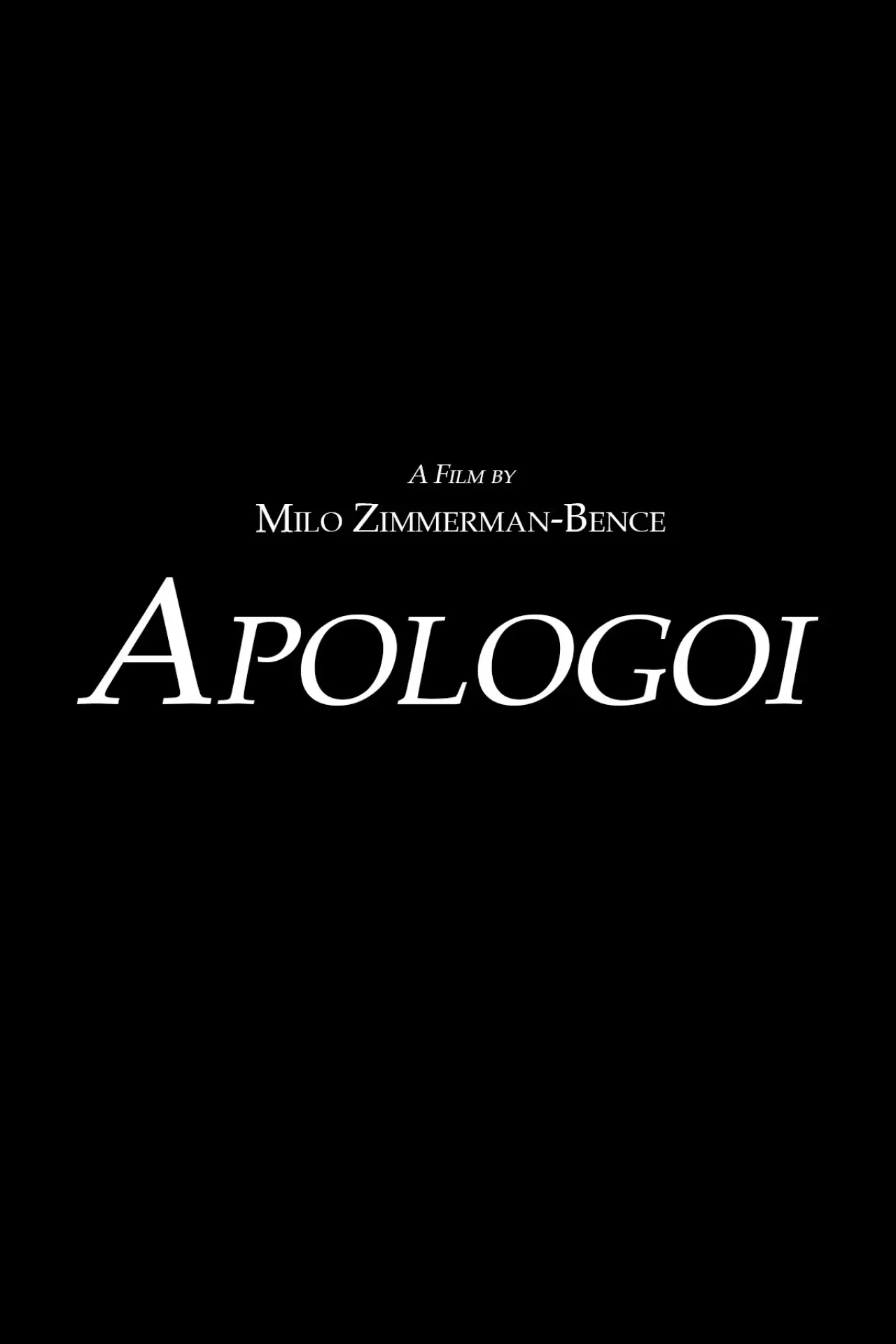 Постер к фильму "Apologoi"