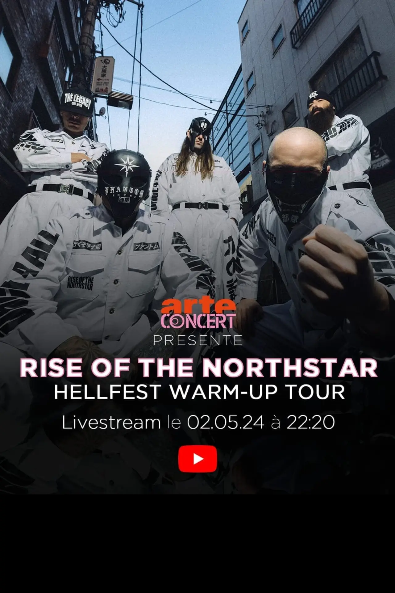 Постер к фильму "Rise of the Northstar - Hellfest Warm-Up Tour à la Philharmonie de Paris"