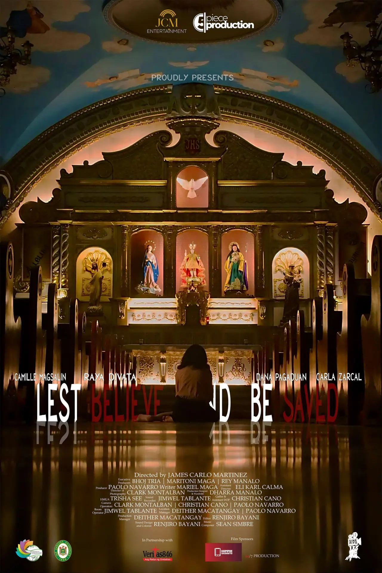Постер к фильму "Lest Believe and Be Saved"