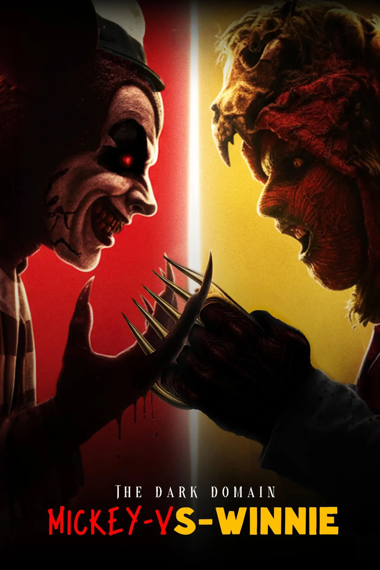 Постер к фильму "The Dark Domain: Mickey-vs-Winnie"