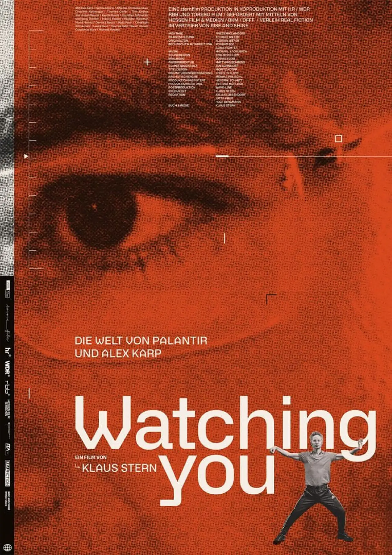 Постер к фильму "Watching You - Die Welt von Palantir und Alex Karp"