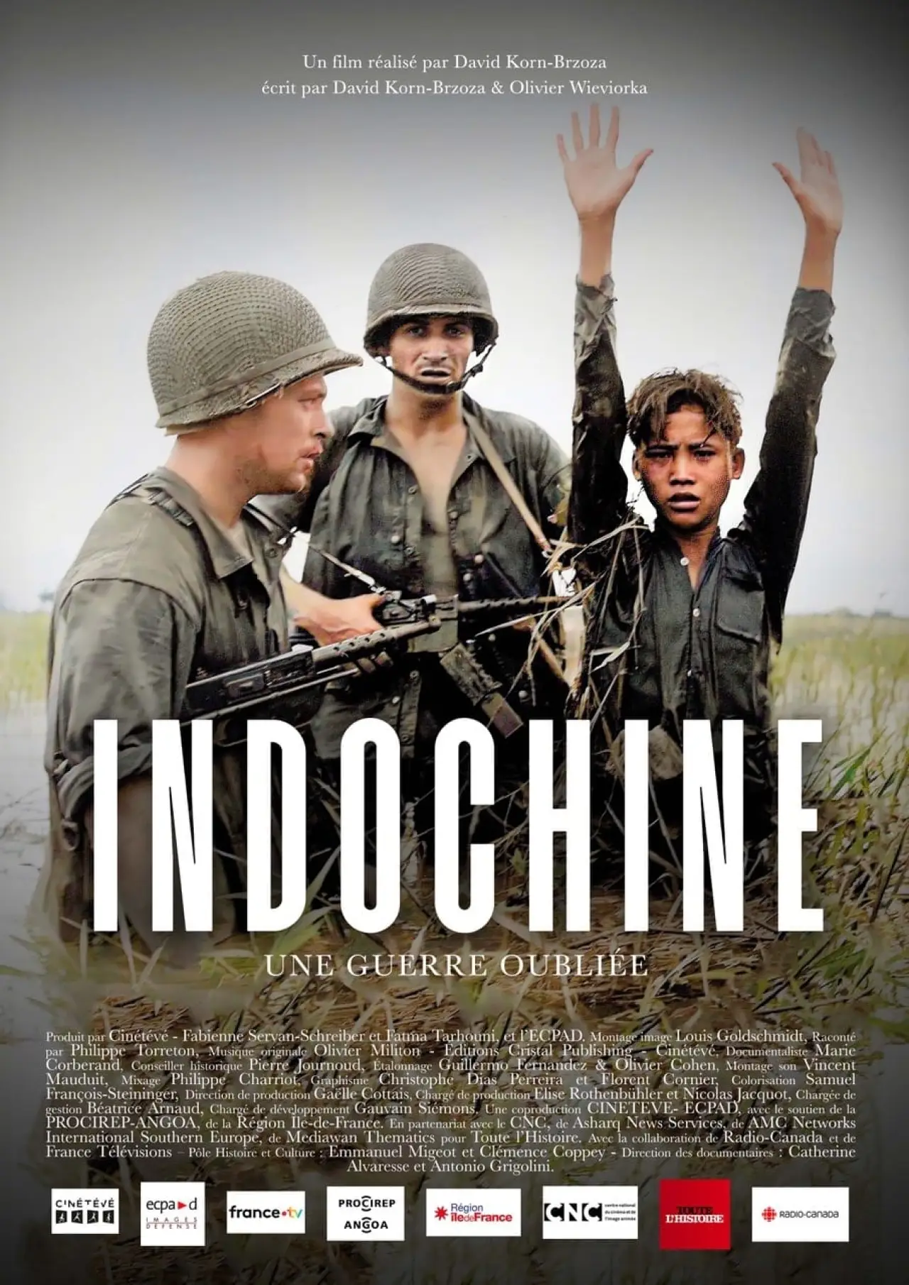 Постер к фильму "Indochine, une guerre oubliée"