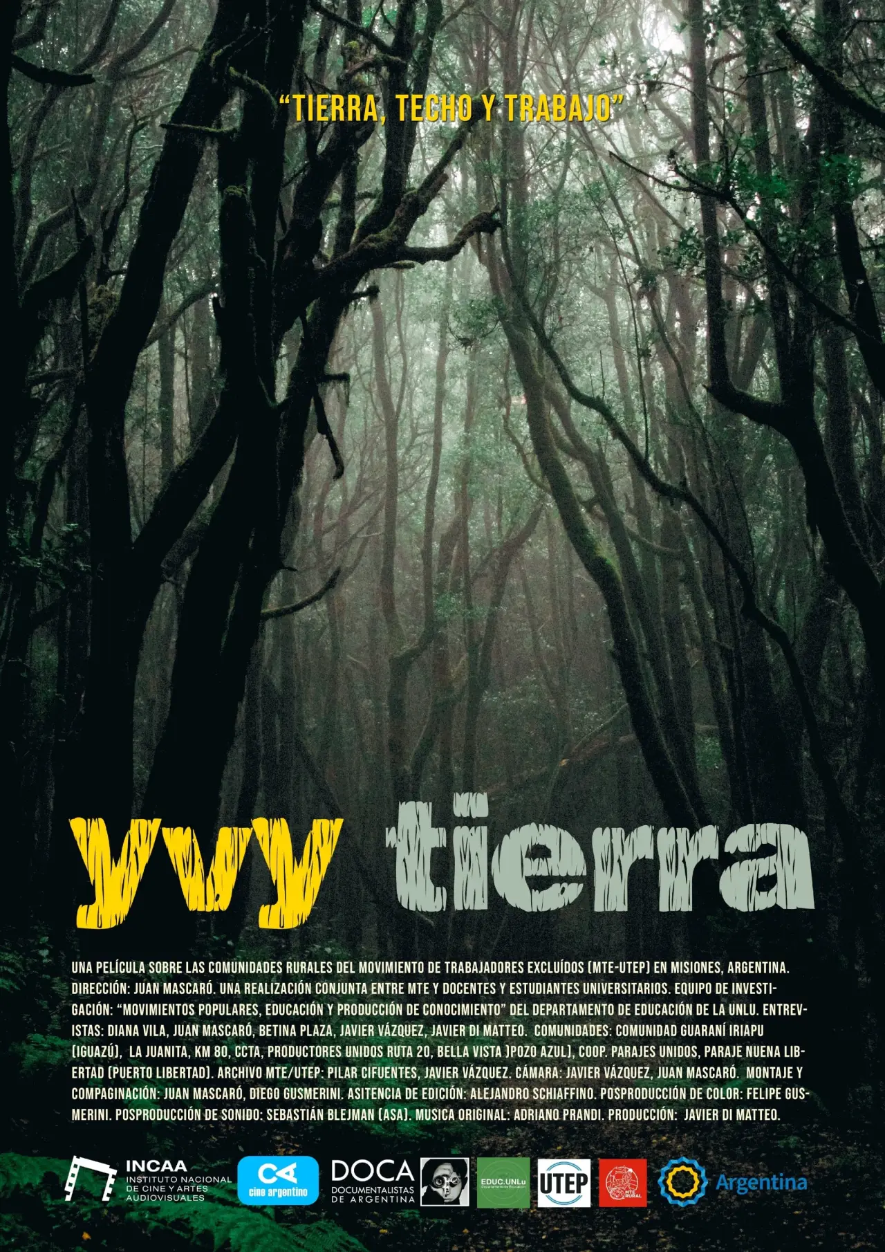 Постер к фильму "YVY - Tierra"
