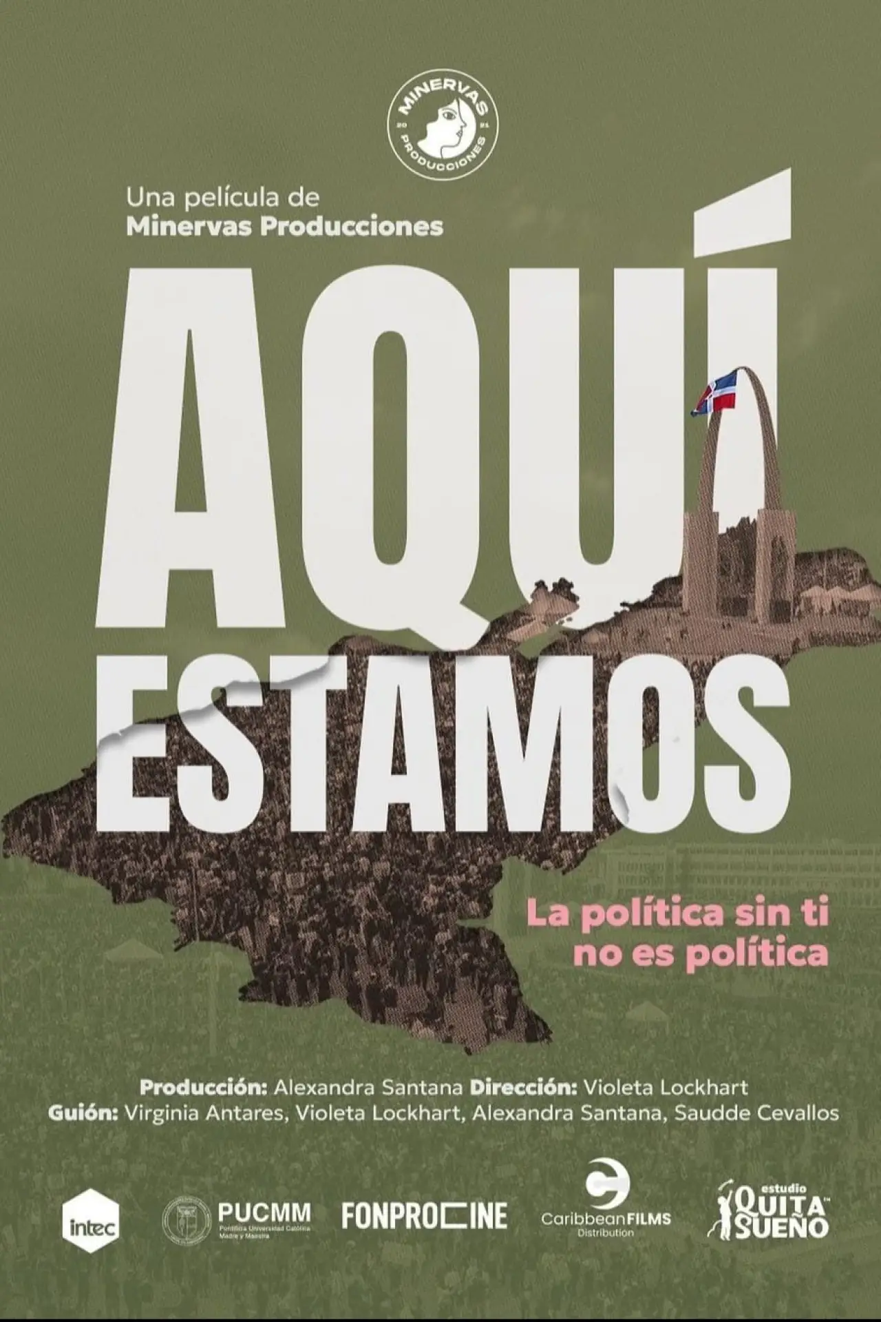 Постер к фильму "Aquí estamos"
