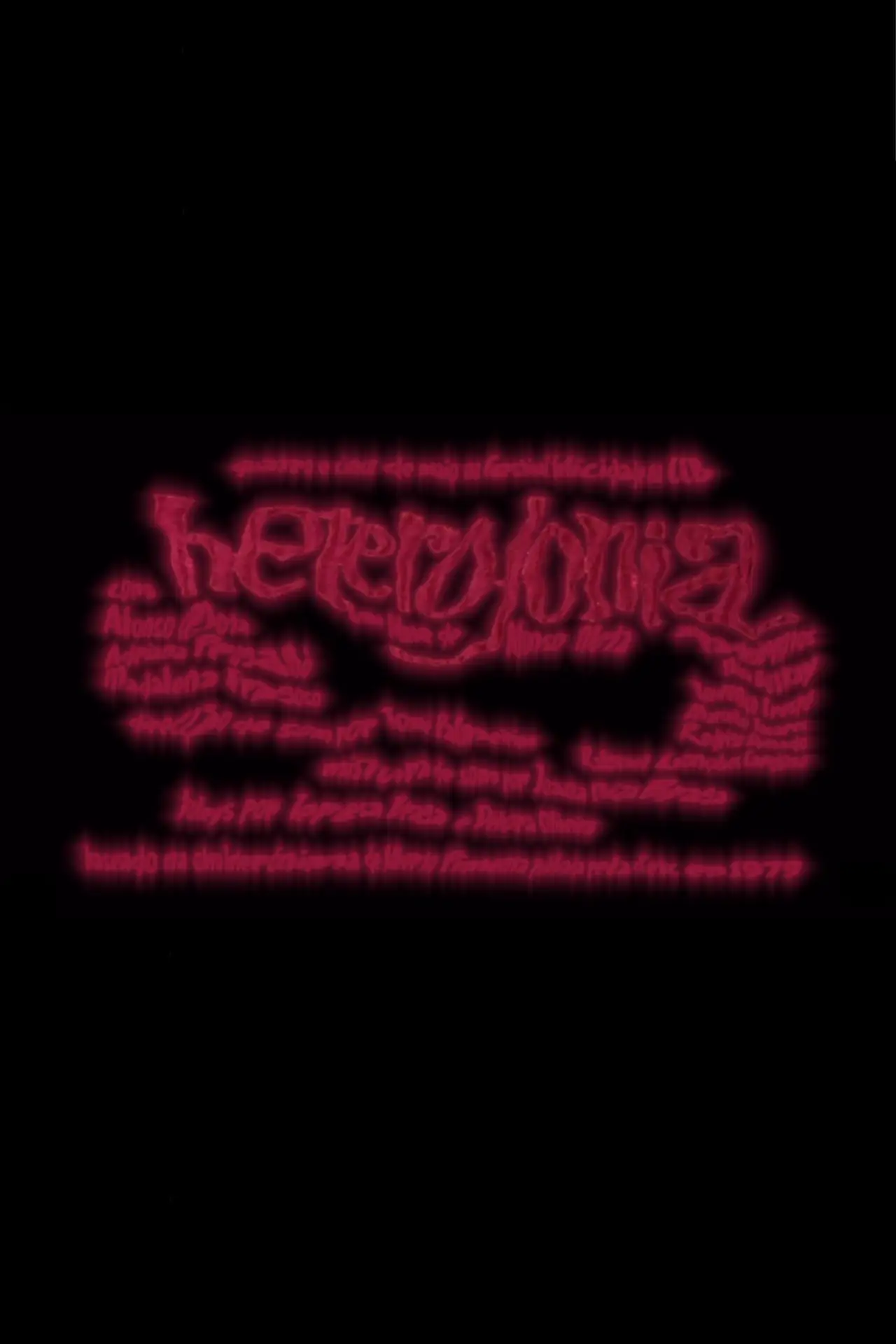 Постер к фильму "Heterofonia"