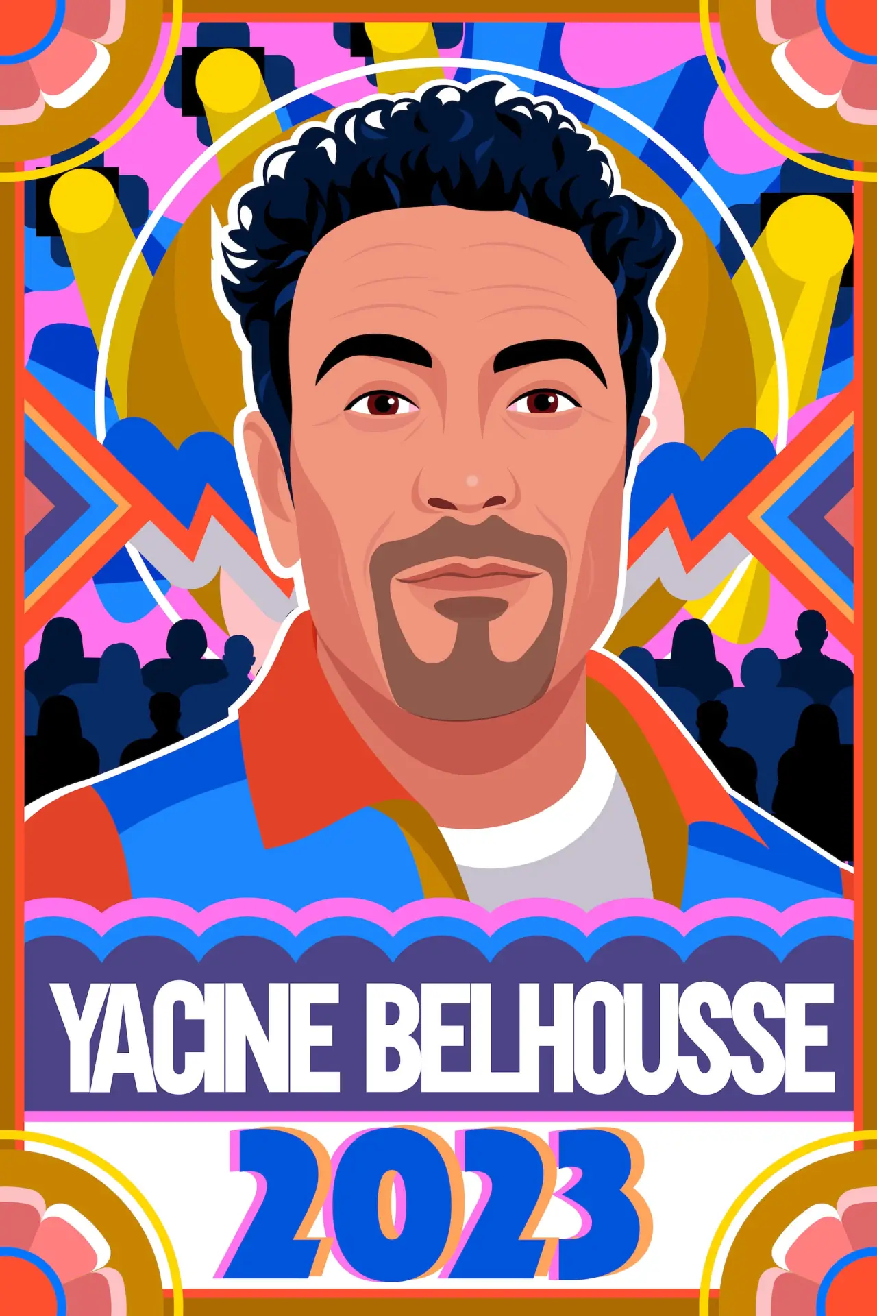 Постер к фильму "Yacine Belhousse : 2023"